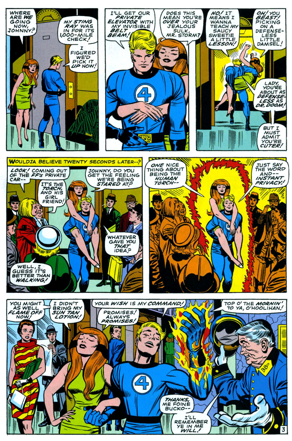 Read online Stan Lee Meets the Thing comic -  Issue # Full - 28