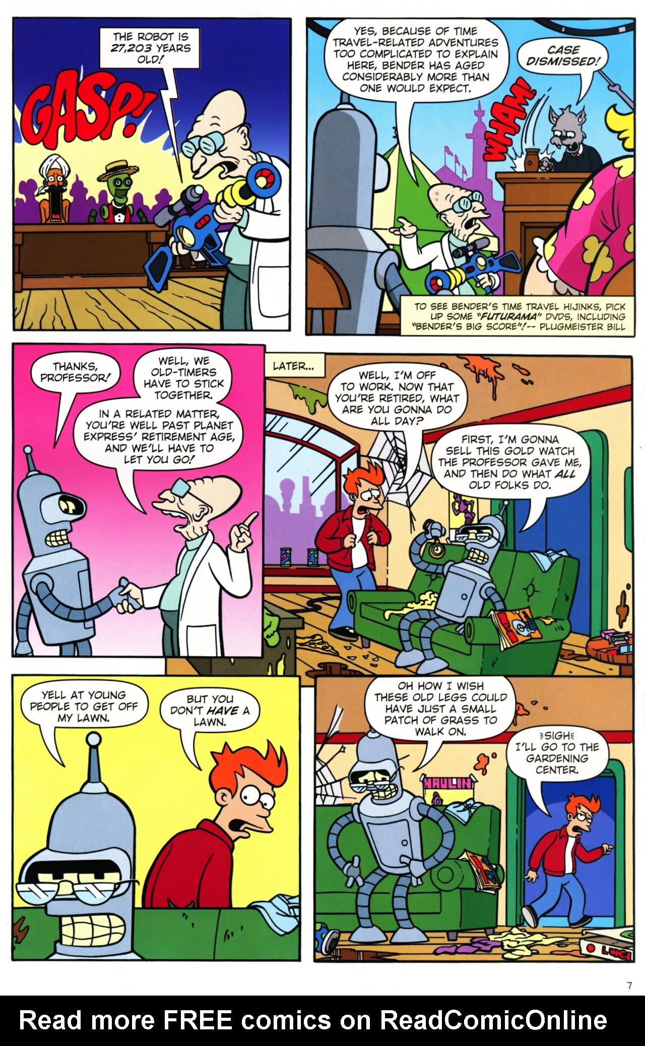 Read online Futurama Comics comic -  Issue #39 - 7