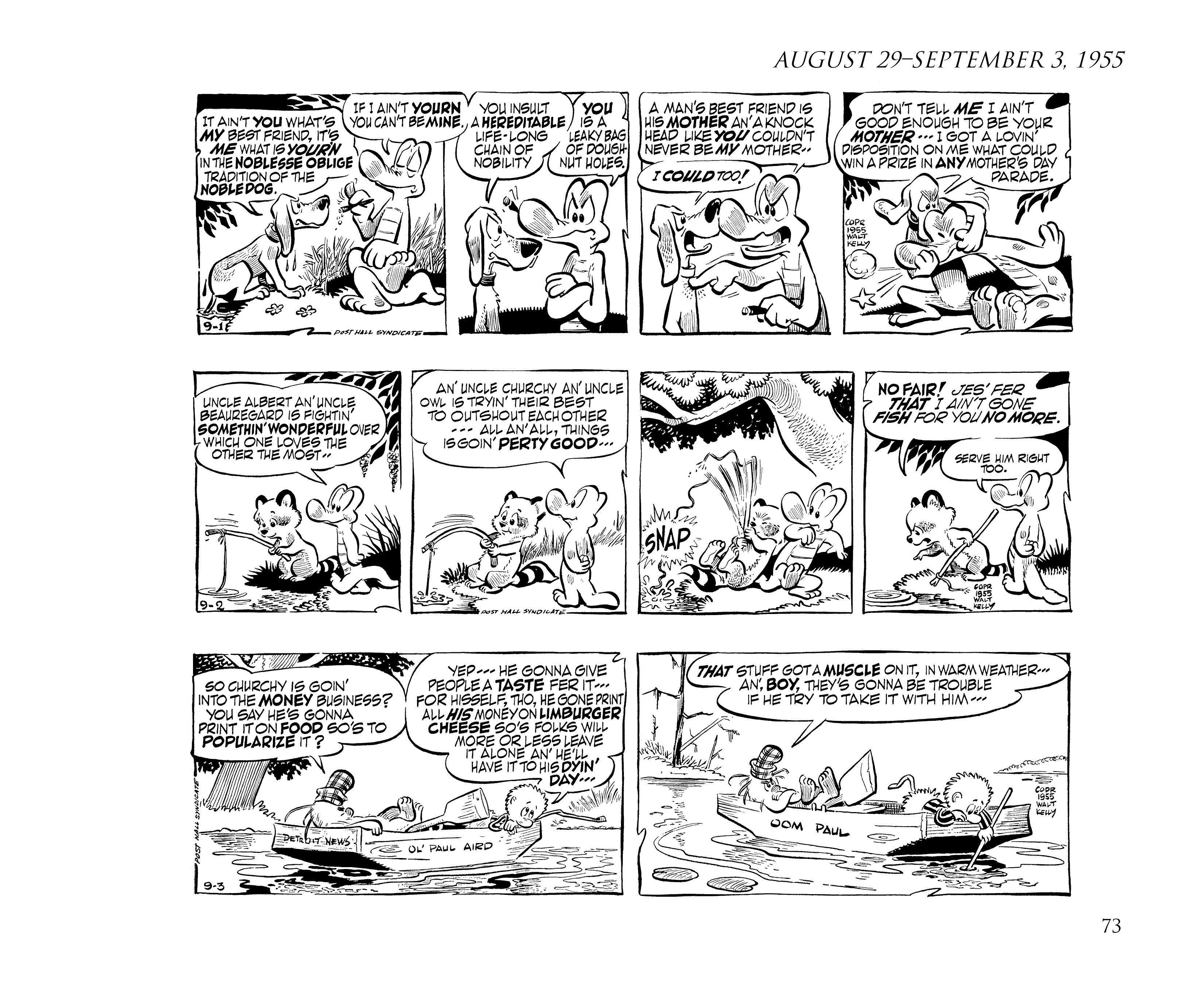 Read online Pogo by Walt Kelly: The Complete Syndicated Comic Strips comic -  Issue # TPB 4 (Part 1) - 85