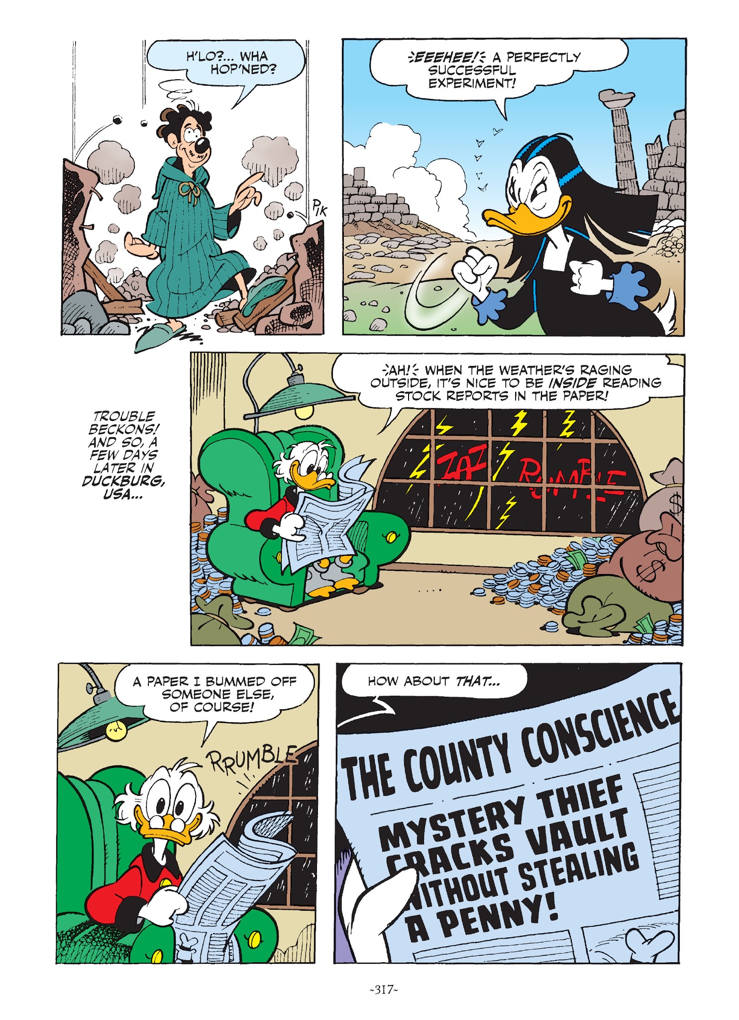 Read online Mickey and Donald: The Search For the Zodiac Stone comic -  Issue # TPB - 316