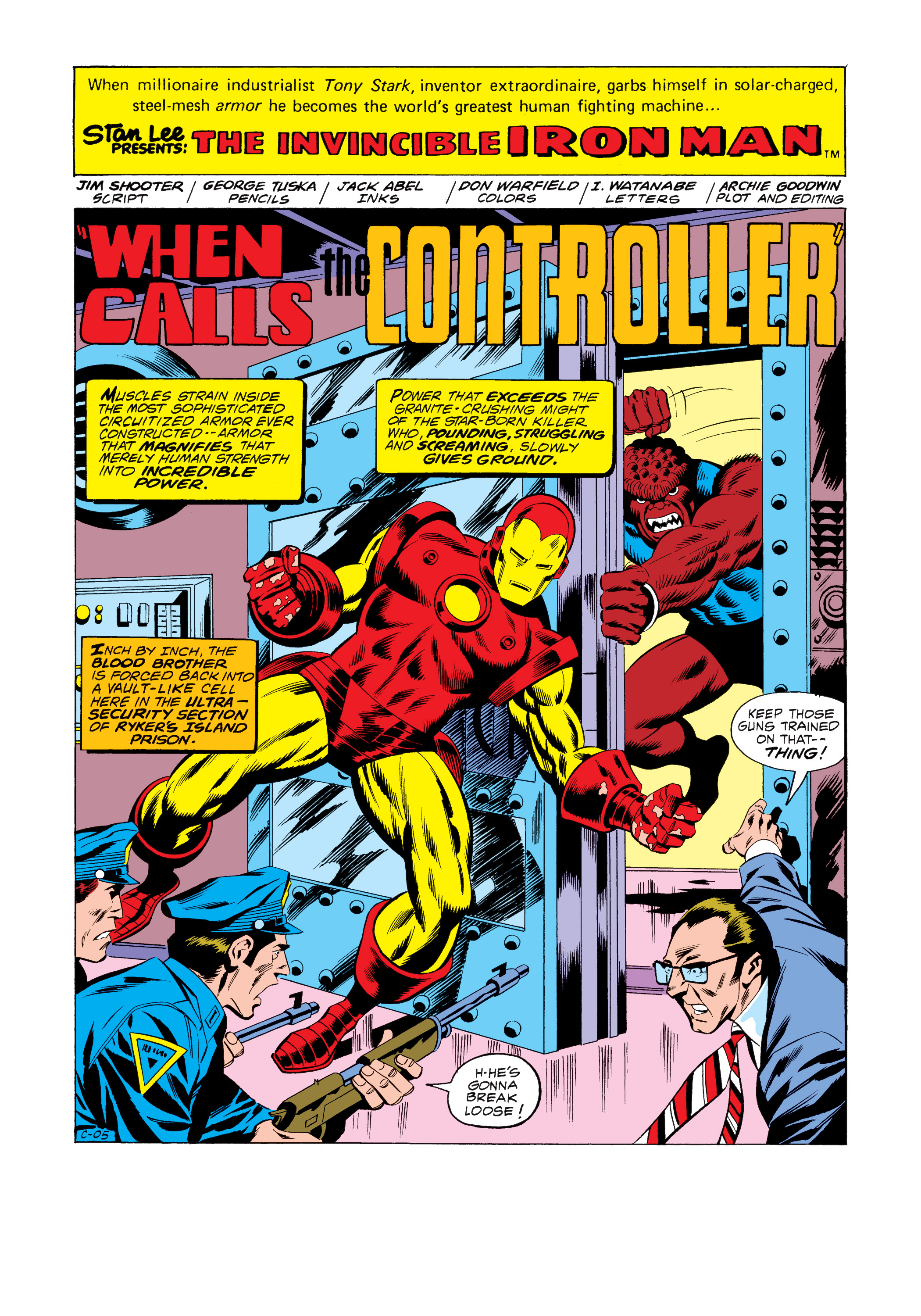 Read online Marvel Masterworks: The Invincible Iron Man comic -  Issue # TPB 11 (Part 2) - 94