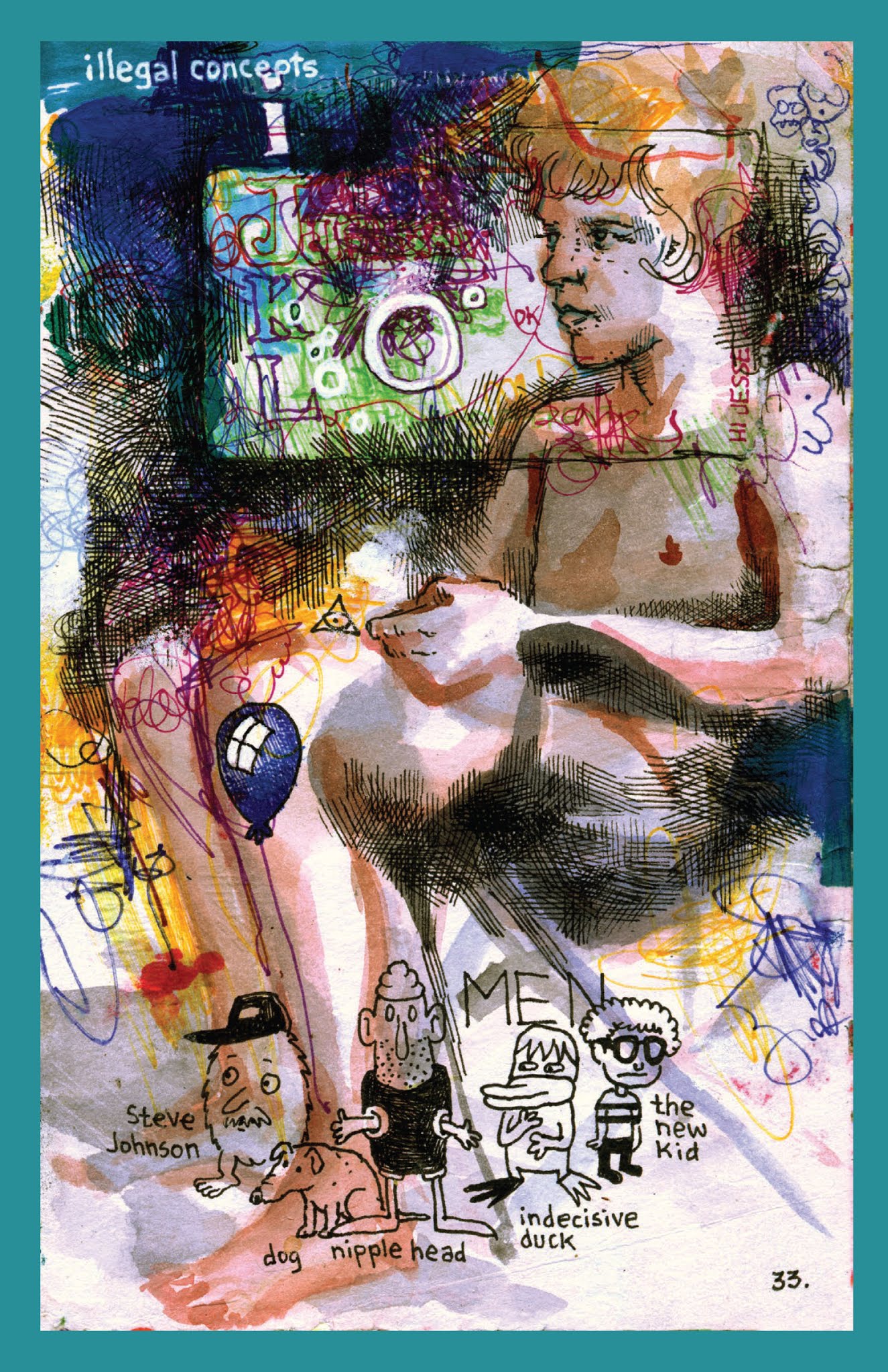 Read online Lovf: An Illustrated Vision Quest of A Man Losing His Mind comic -  Issue # TPB (Part 1) - 38