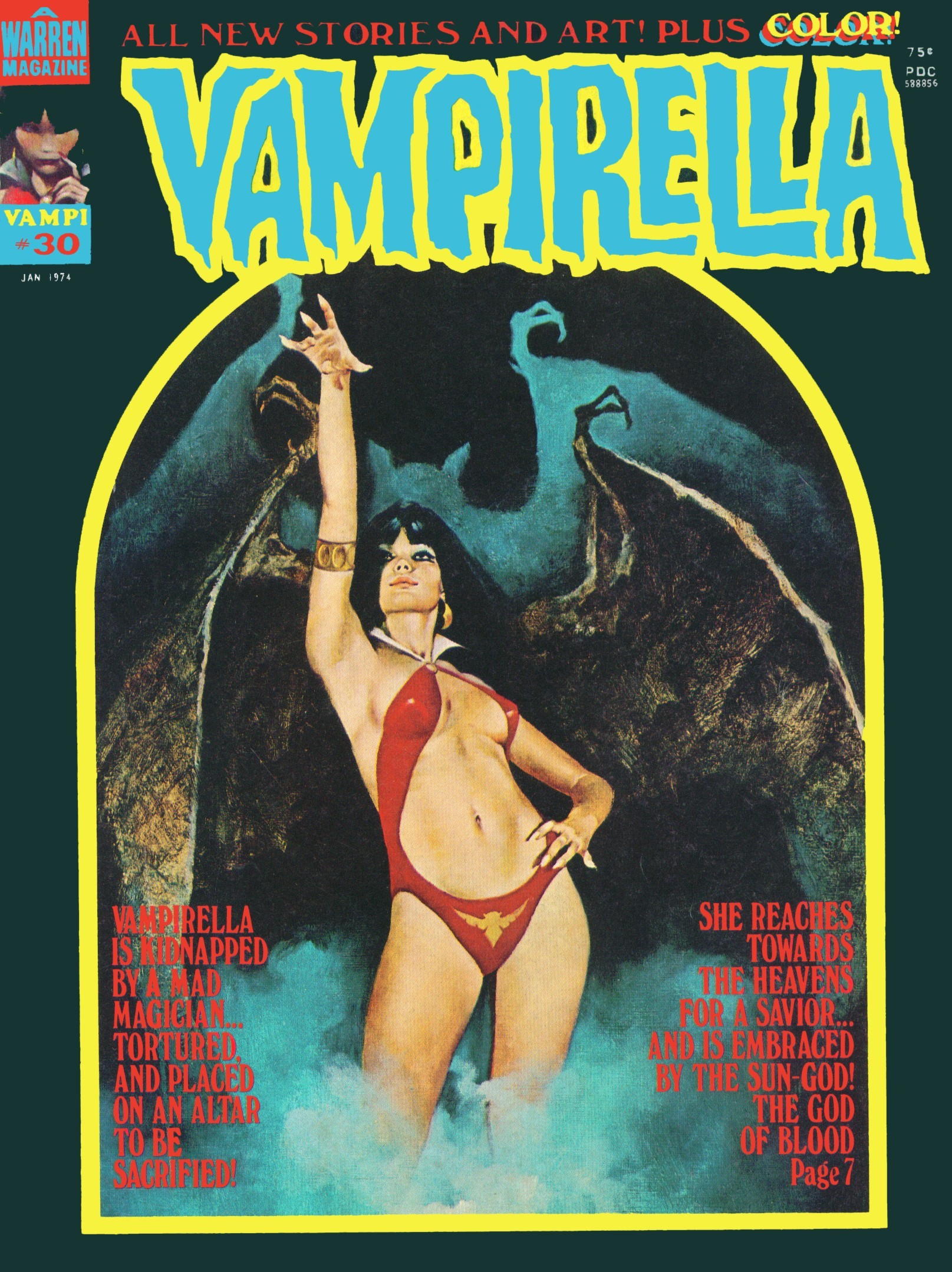 Read online Vampirella (1969) comic -  Issue #30 - 1
