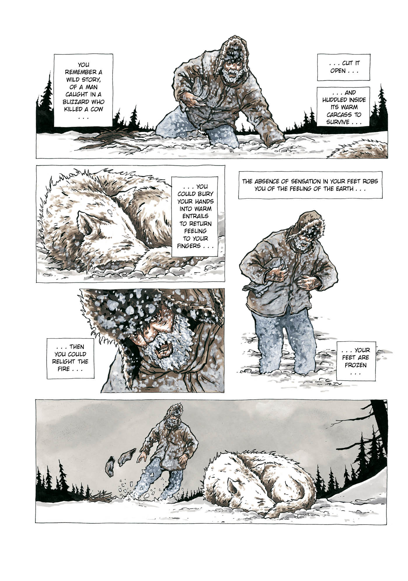 Read online To Build a Fire comic -  Issue # Full - 55
