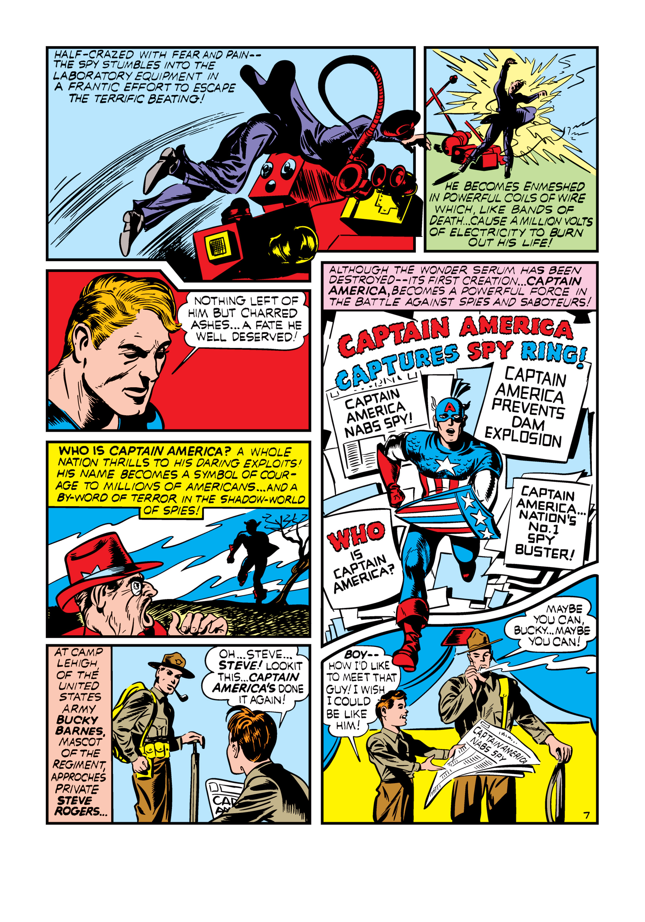 Read online Marvel Masterworks: Golden Age Captain America comic -  Issue # TPB 1 (Part 1) - 18