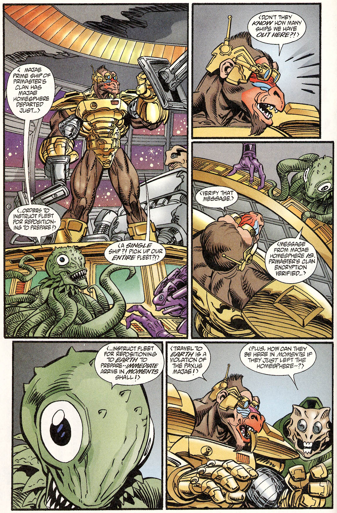 Read online Leonard Nimoy's Primortals (1996) comic -  Issue #1 - 17