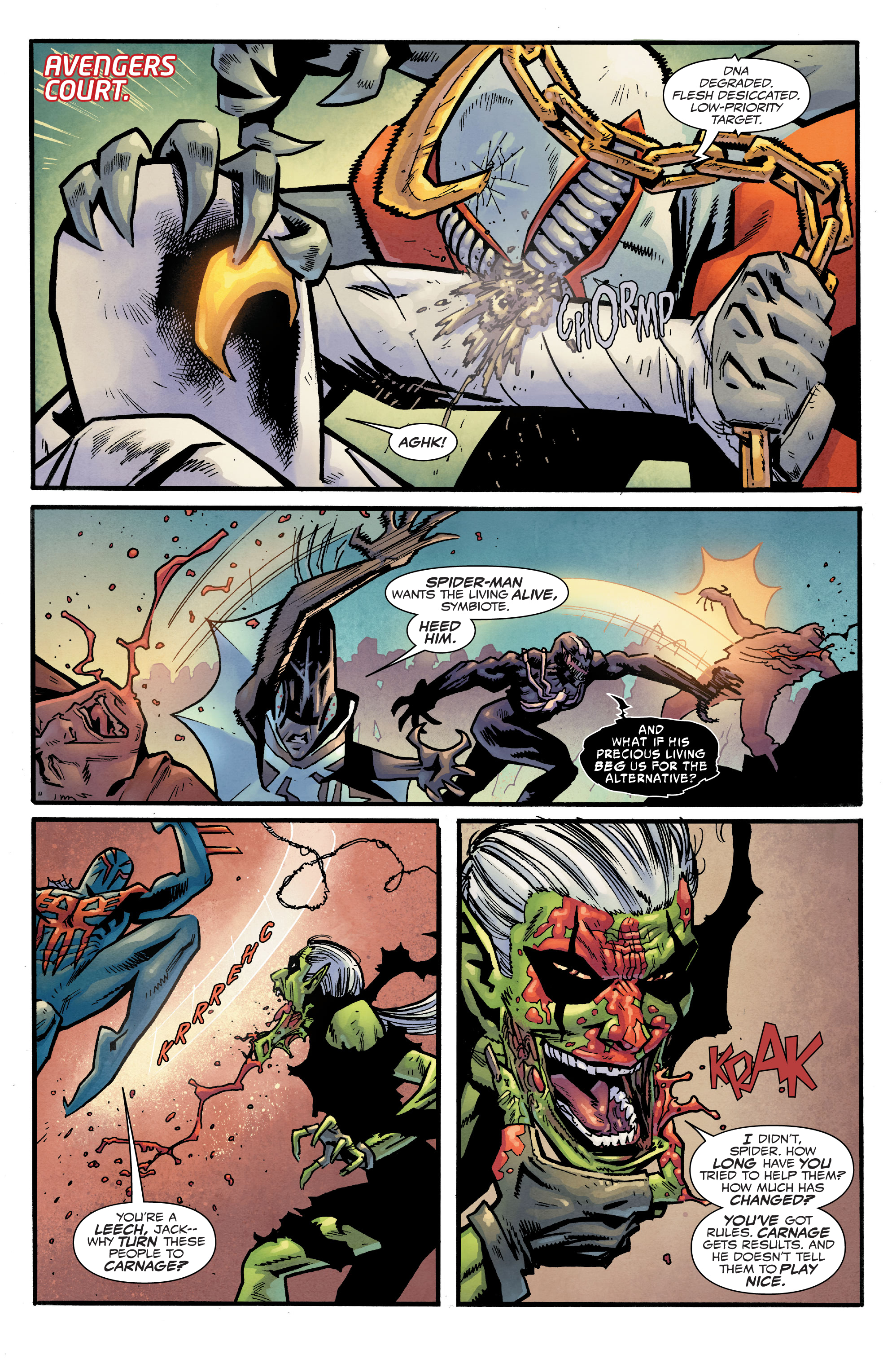 Read online Spider-Man 2099: Dark Genesis comic -  Issue #3 - 20