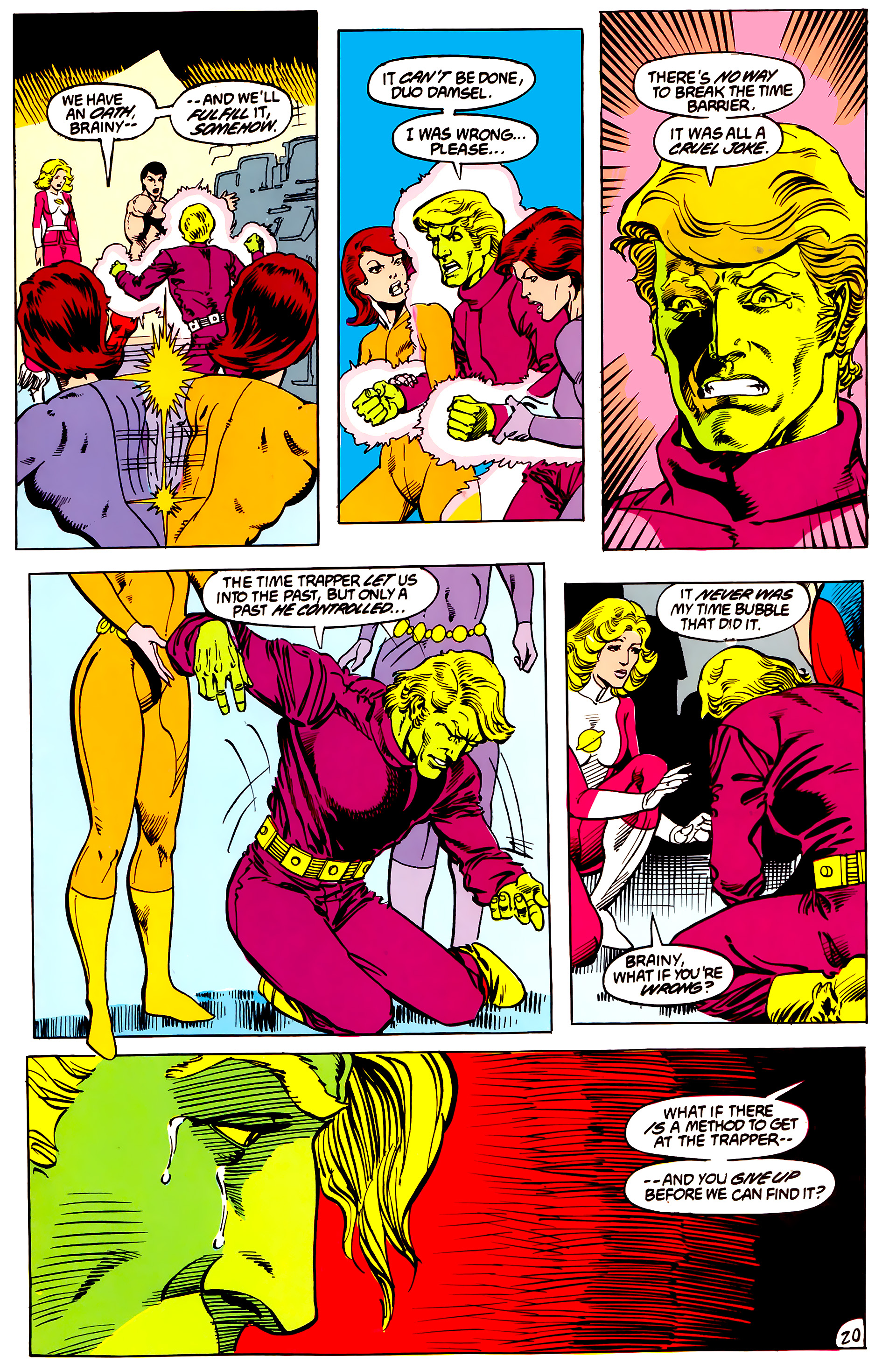 Legion of Super-Heroes (1984) 49 Page 20