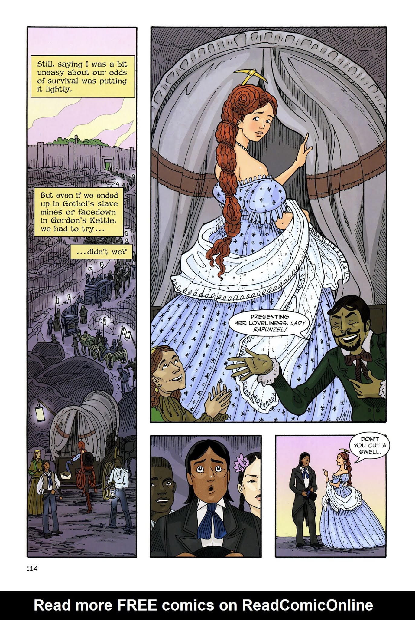 Read online Rapunzel's Revenge comic -  Issue # TPB - 116