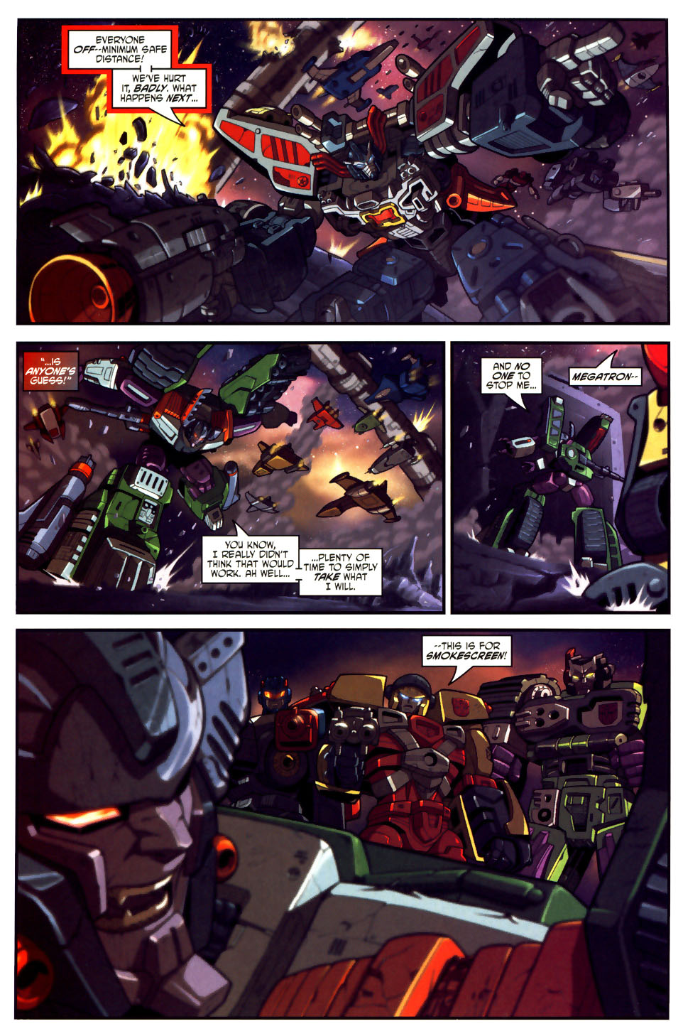 Read online Transformers Armada comic -  Issue #18 - 21