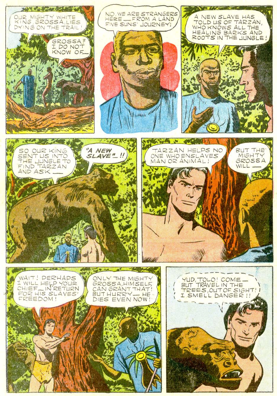 Read online Tarzan (1948) comic -  Issue #43 - 4