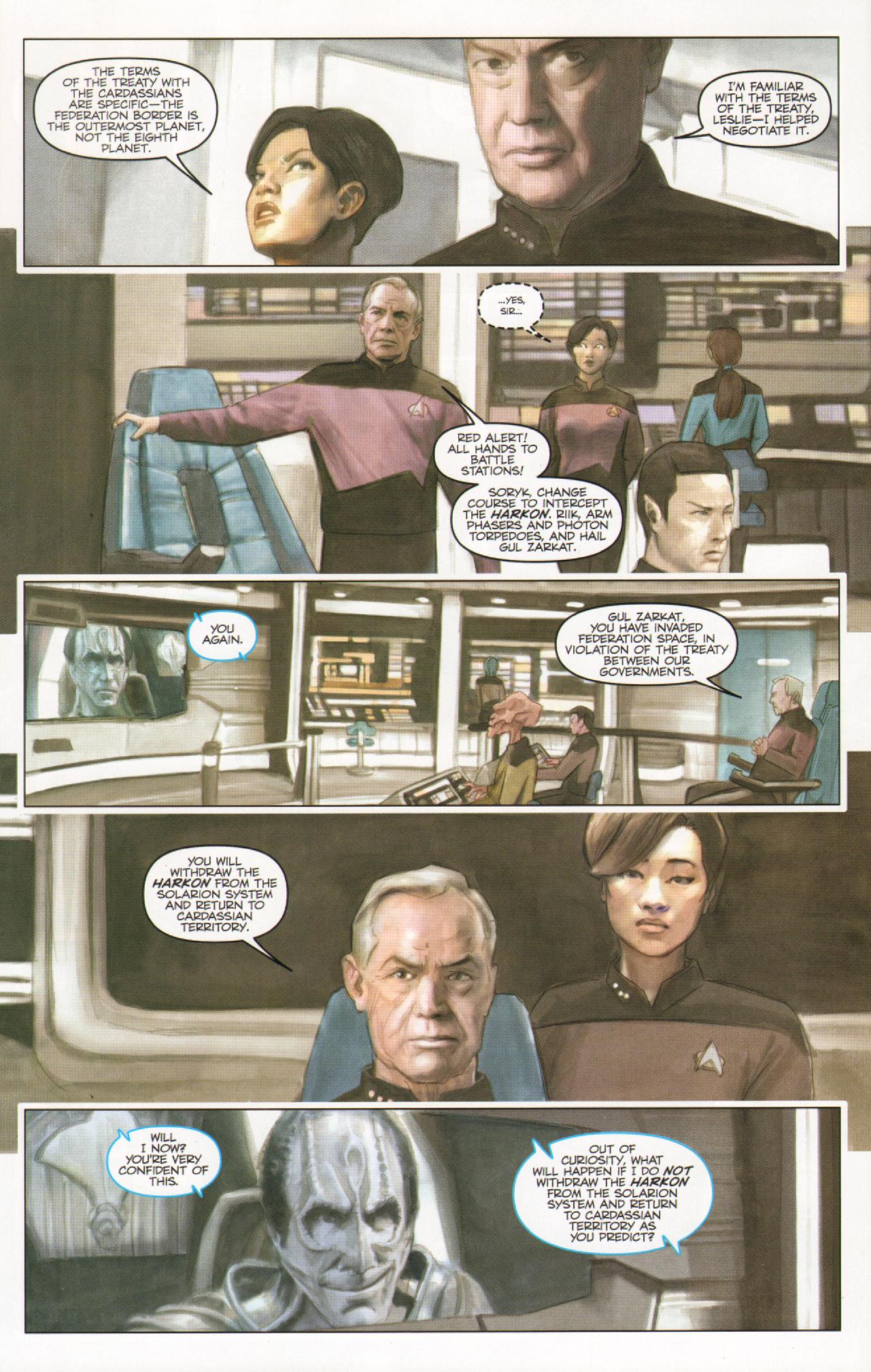 Read online Star Trek: Captain's Log comic -  Issue # Issue Jellico - 18