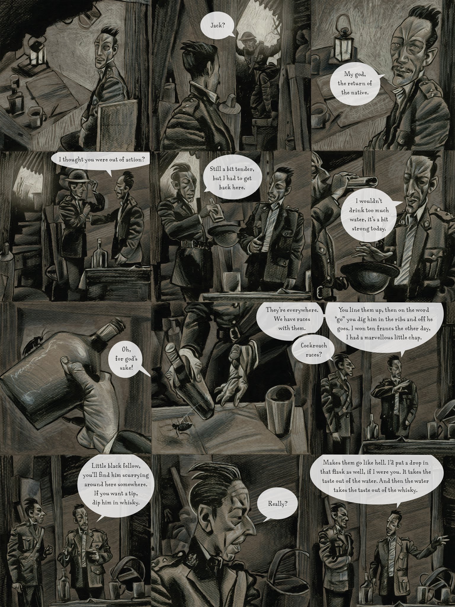 Read online Black Dog: The Dreams of Paul Nash comic -  Issue # TPB - 74