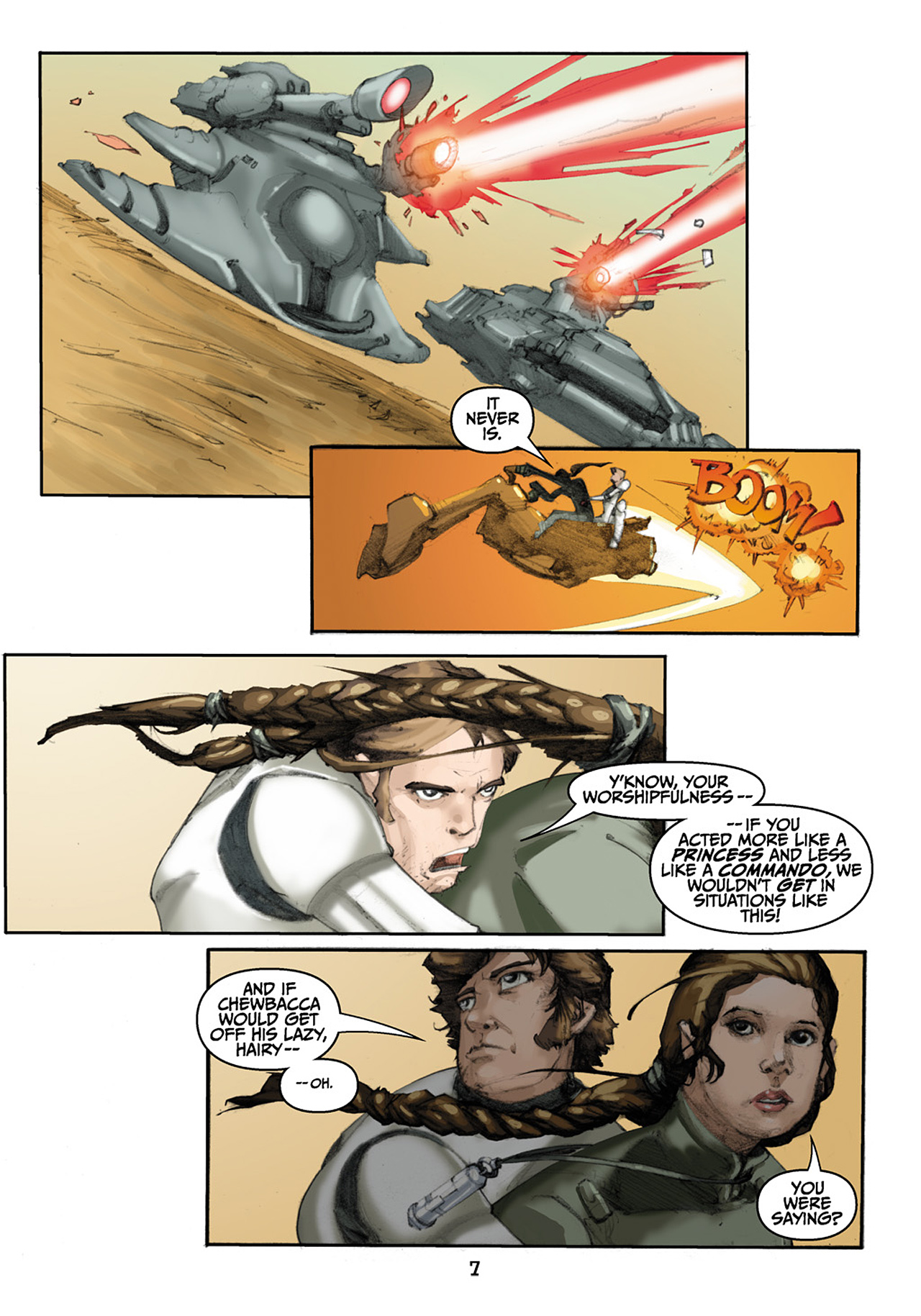 Read online Star Wars Adventures comic -  Issue # Issue Princess Leia and the Royal Ransom - 8