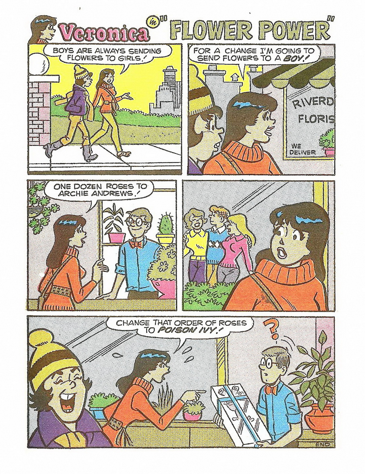 Read online Betty and Veronica Digest Magazine comic -  Issue #29 - 62