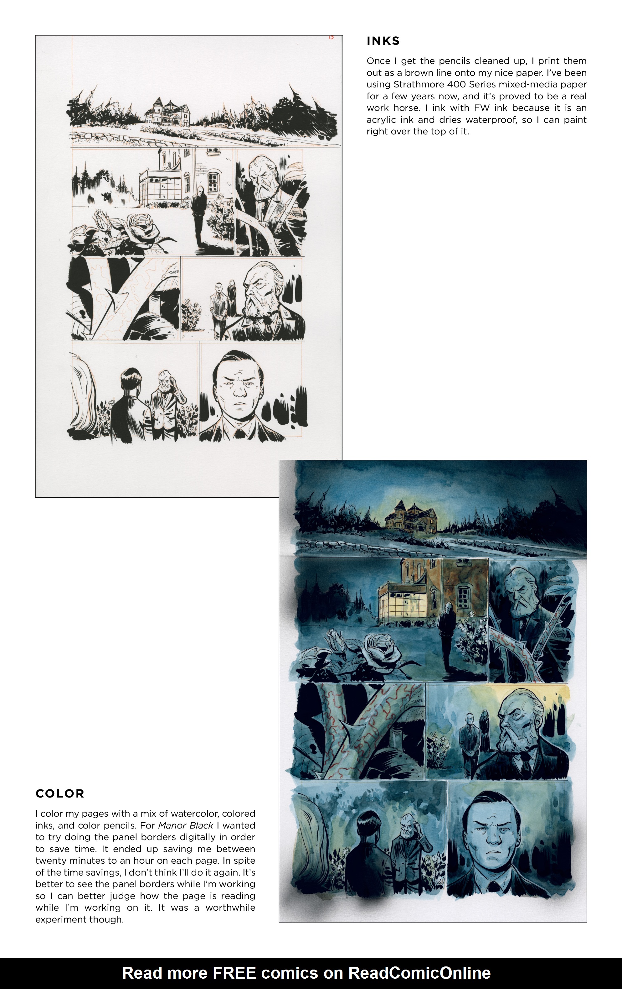 Read online Manor Black comic -  Issue # _TPB - 110