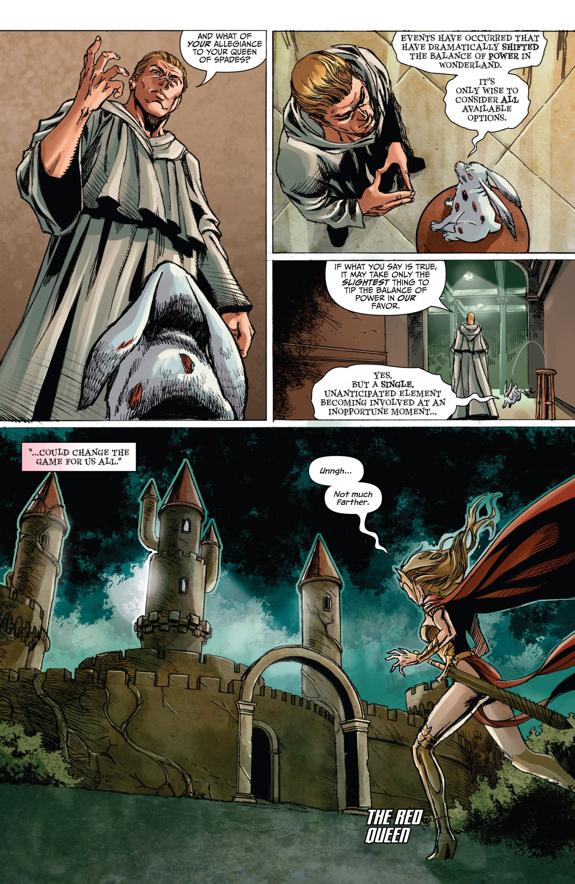 Read online Grimm Fairy Tales presents Wonderland comic -  Issue #16 - 12