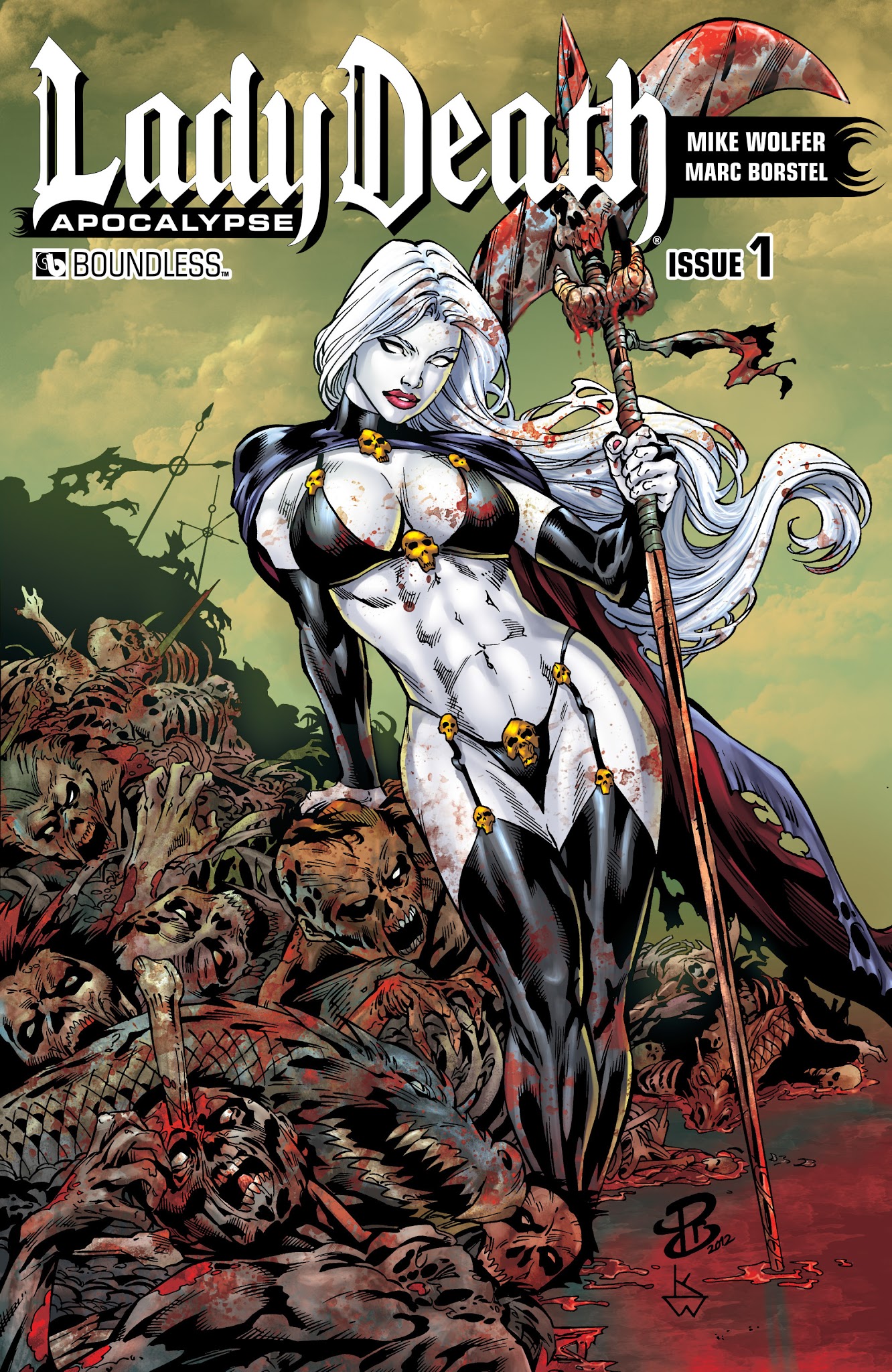 Read online Lady Death: Apocalypse comic -  Issue #1 - 1