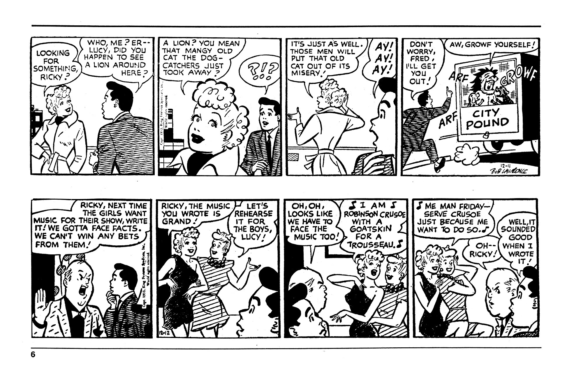 Read online I Love Lucy comic -  Issue #6 - 8