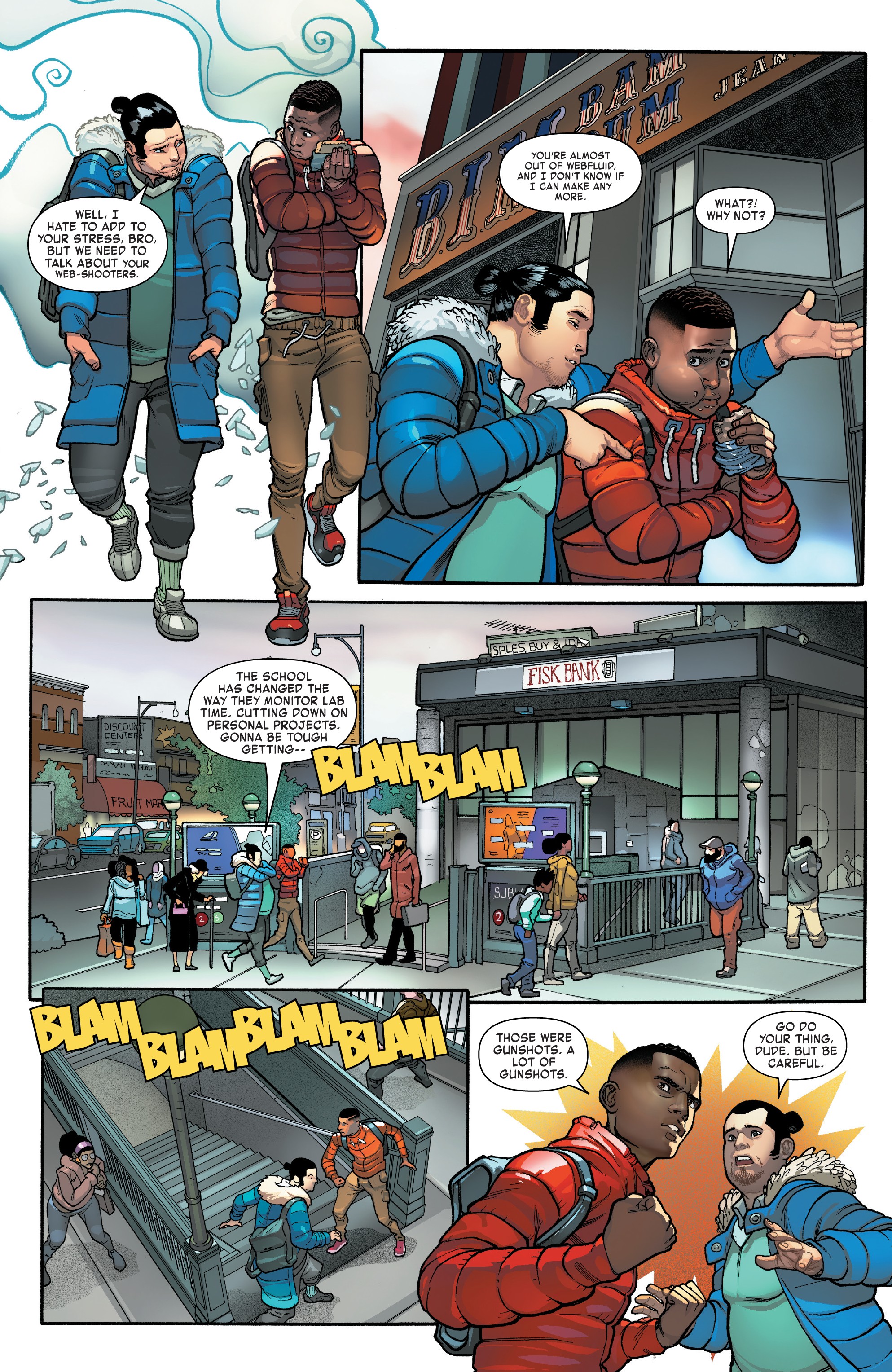 Read online Miles Morales: Spider-Man comic -  Issue #5 - 4