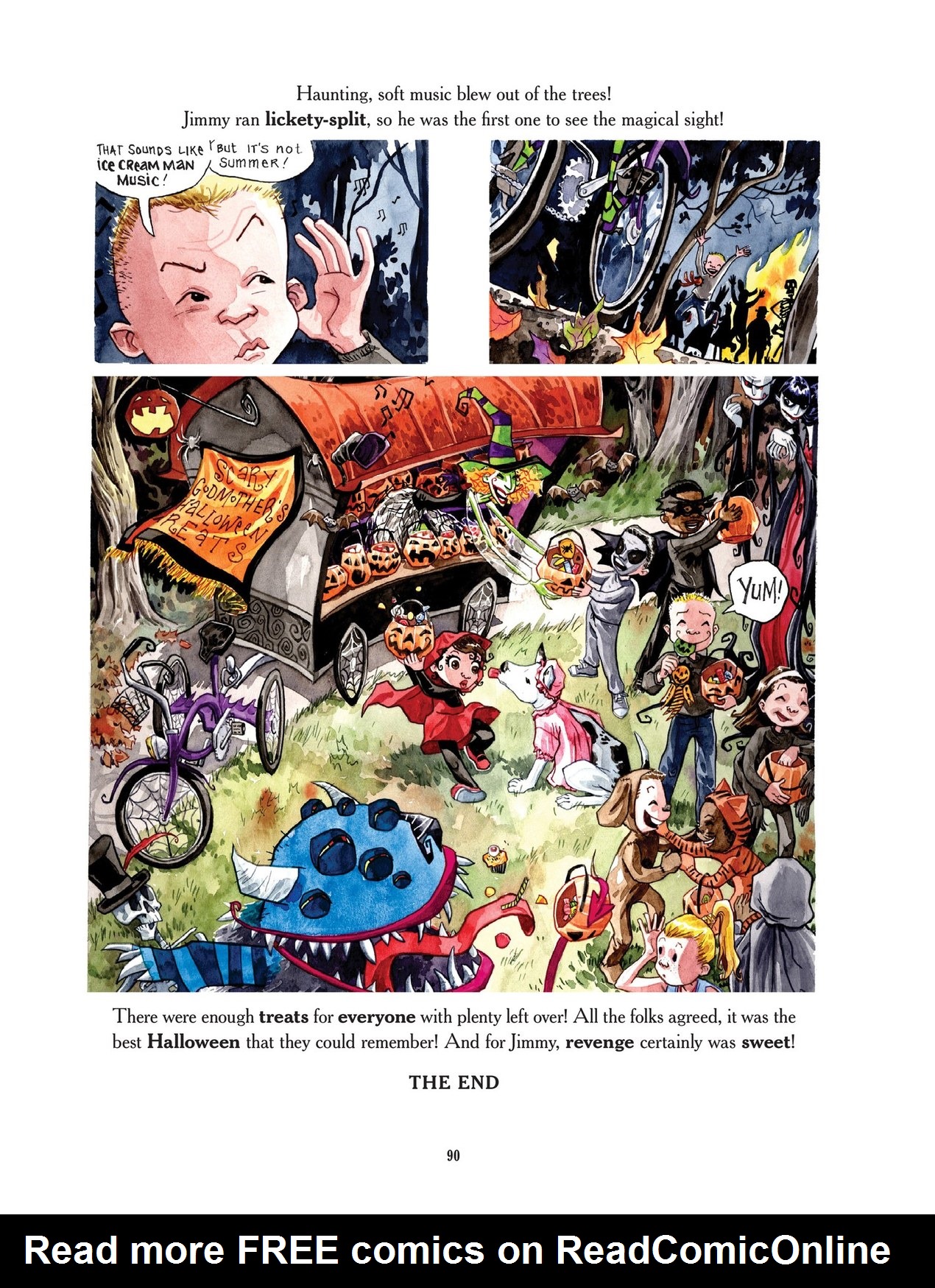 Read online Scary Godmother comic -  Issue # TPB - 90