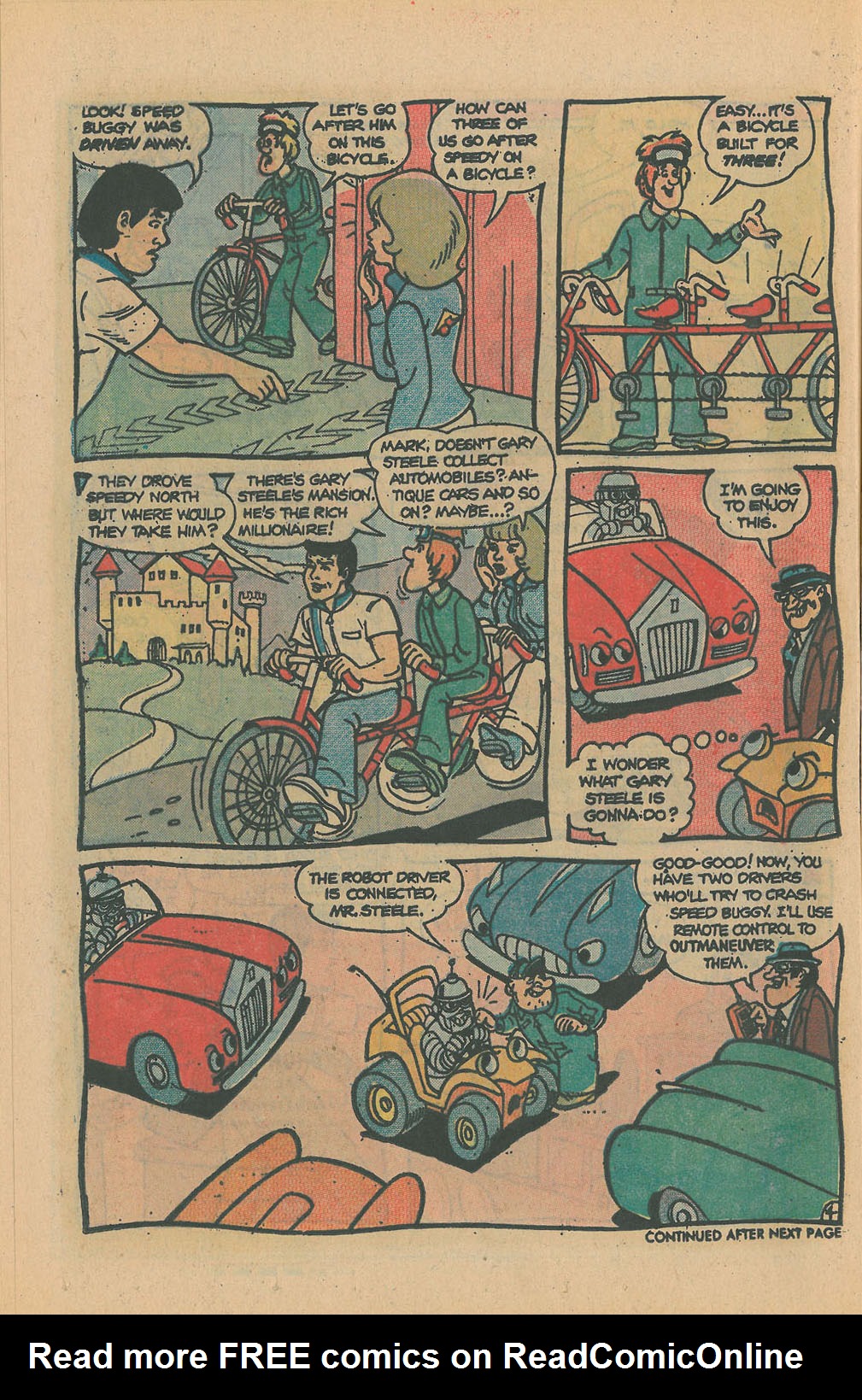 Read online Speed Buggy comic -  Issue #6 - 16
