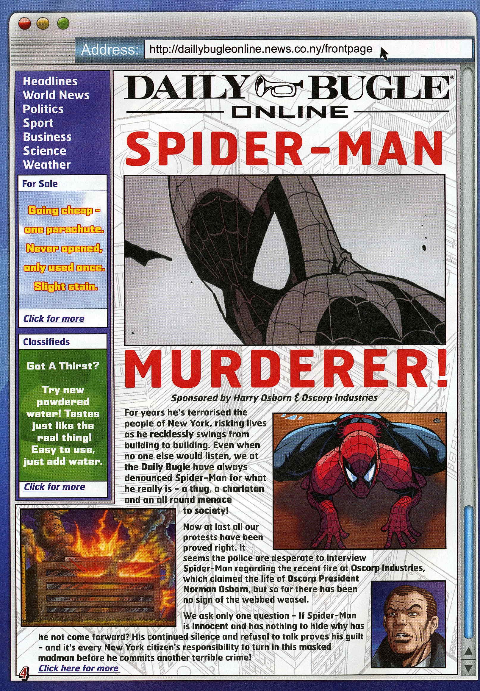 Read online Spectacular Spider-Man Adventures comic -  Issue #140 - 4