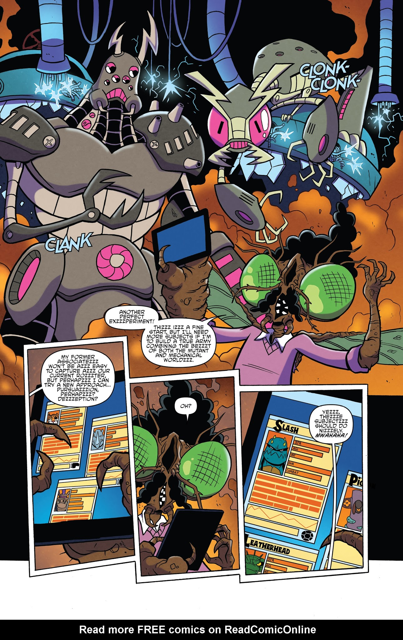 Read online Teenage Mutant Ninja Turtles Amazing Adventures: Robotanimals comic -  Issue #1 - 6