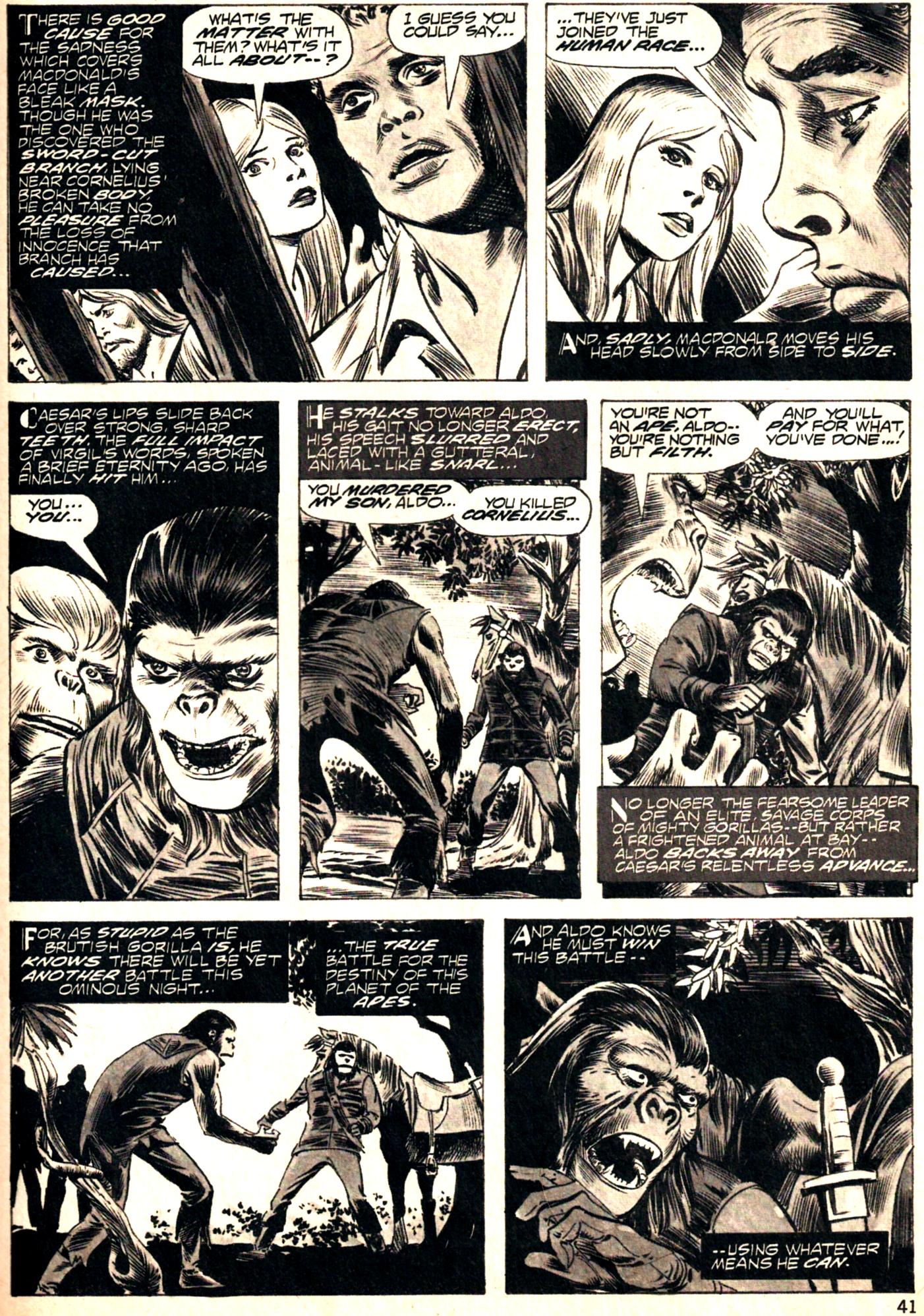 Read online Planet of the Apes comic -  Issue #28 - 40