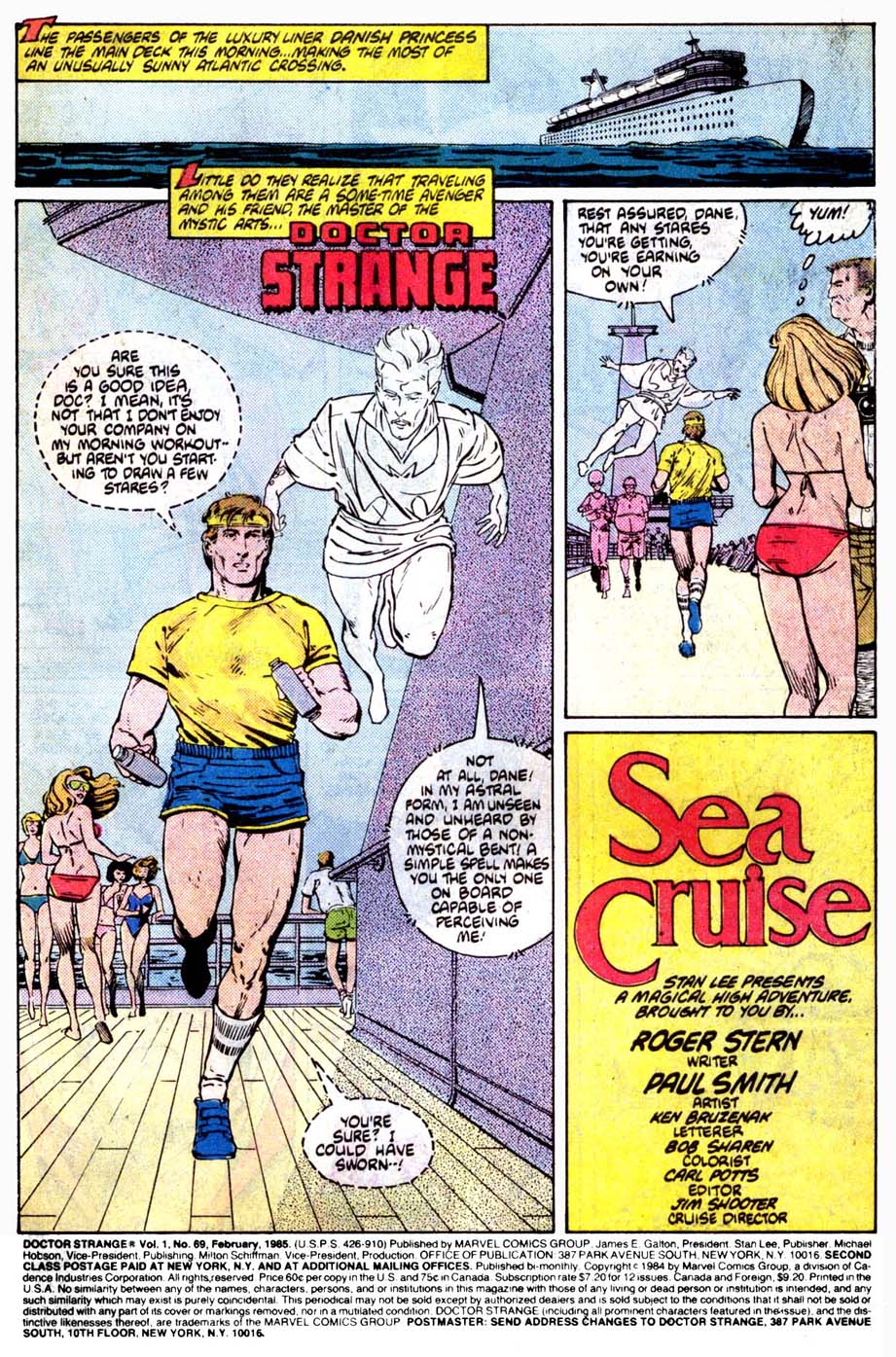 Read online Doctor Strange (1974) comic -  Issue #69 - 2