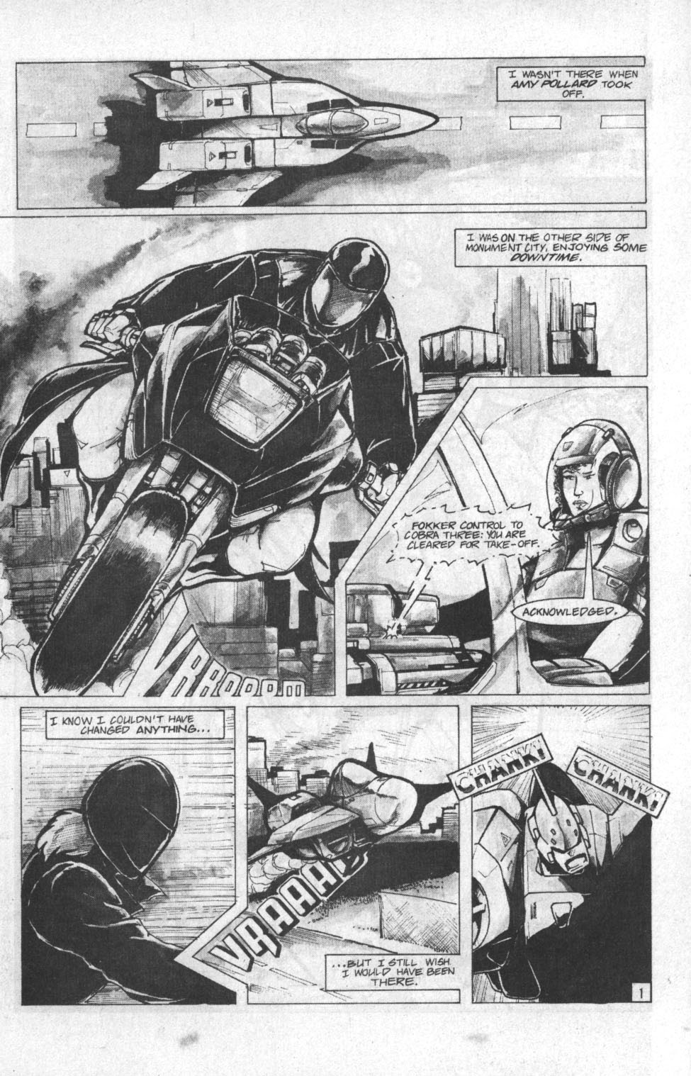 Read online Robotech II: The Sentinels - CyberPirates comic -  Issue #1 - 3