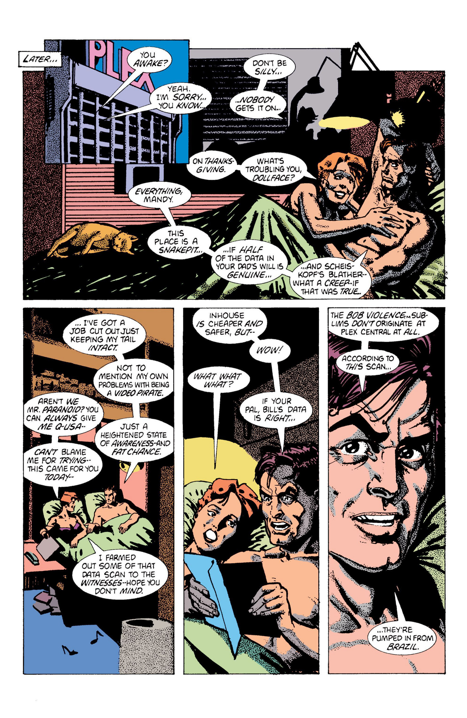 Read online American Flagg! comic -  Issue # _Definitive Collection (Part 2) - 23