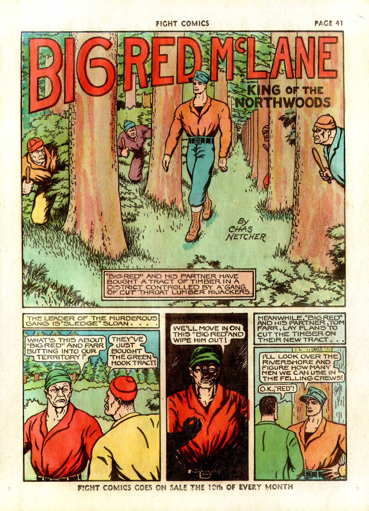 Read online Fight Comics comic -  Issue #7 - 44