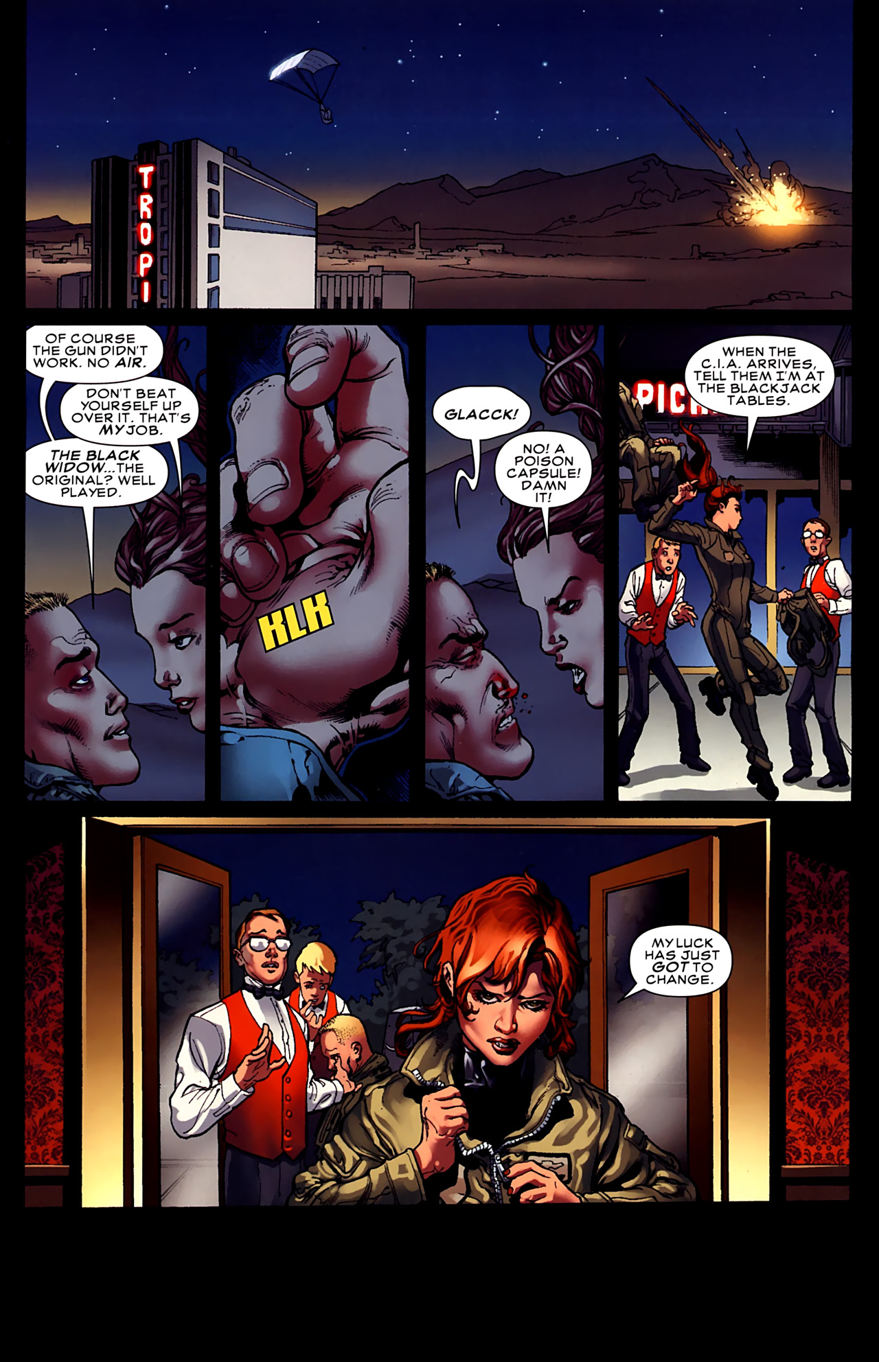 Read online Black Widow: Deadly Origin comic -  Issue #1 - 11