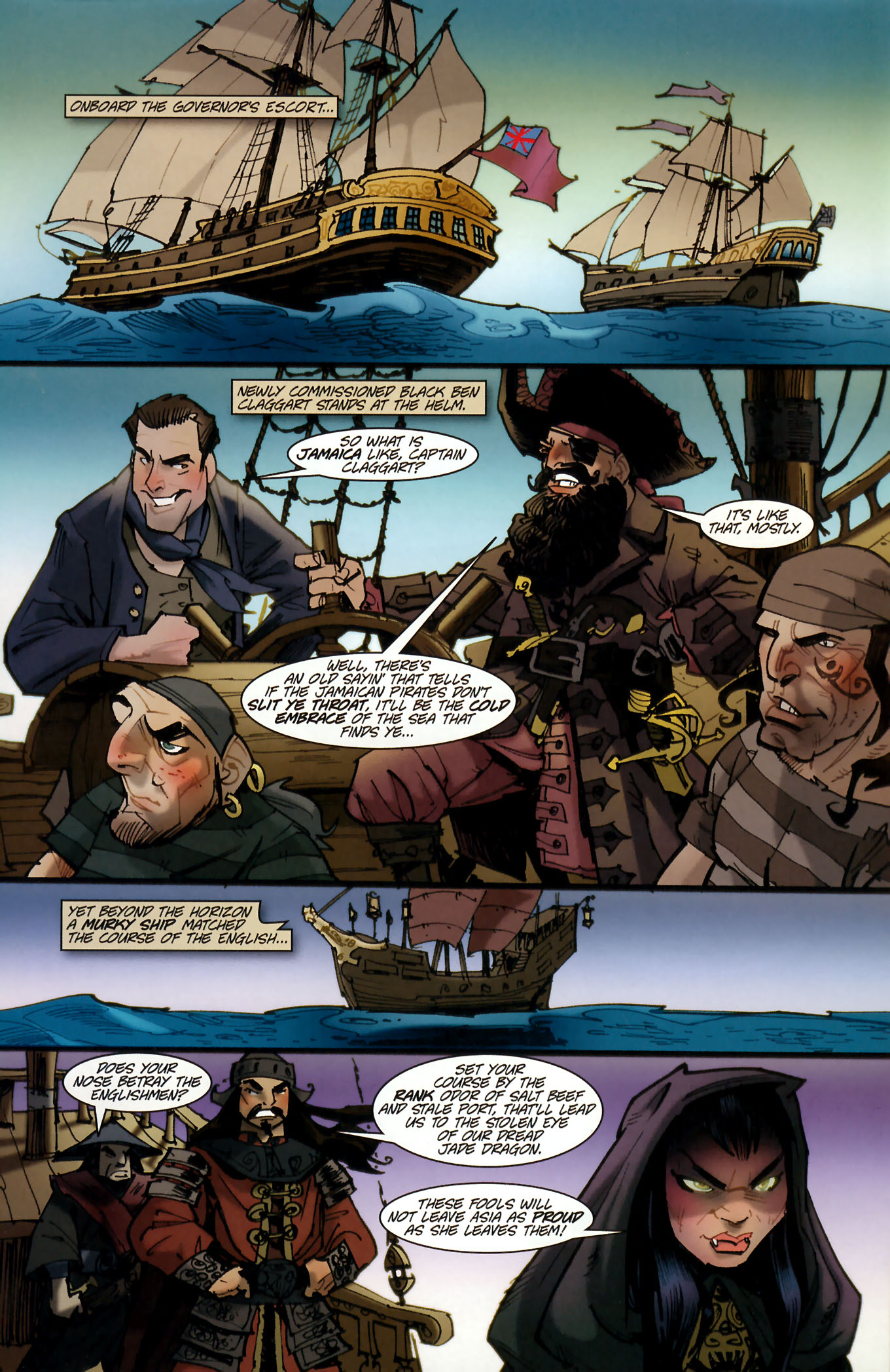 Read online The Voyages of The SheBuccaneer comic -  Issue #6 - 7