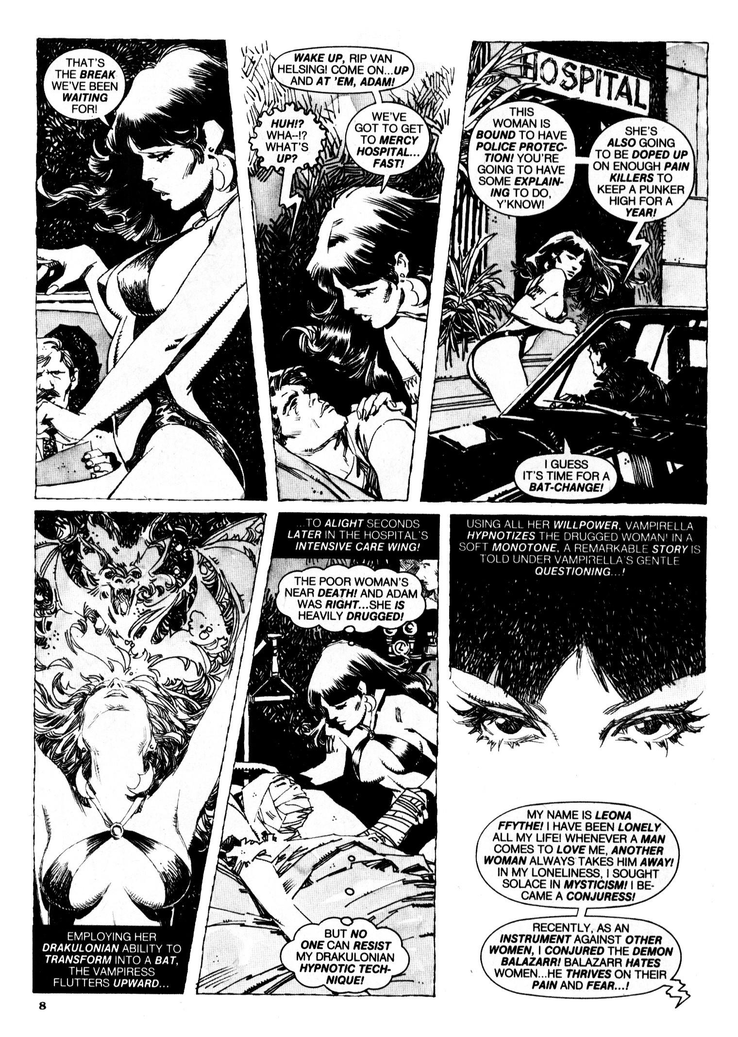 Read online Vampirella (1969) comic -  Issue #110 - 8