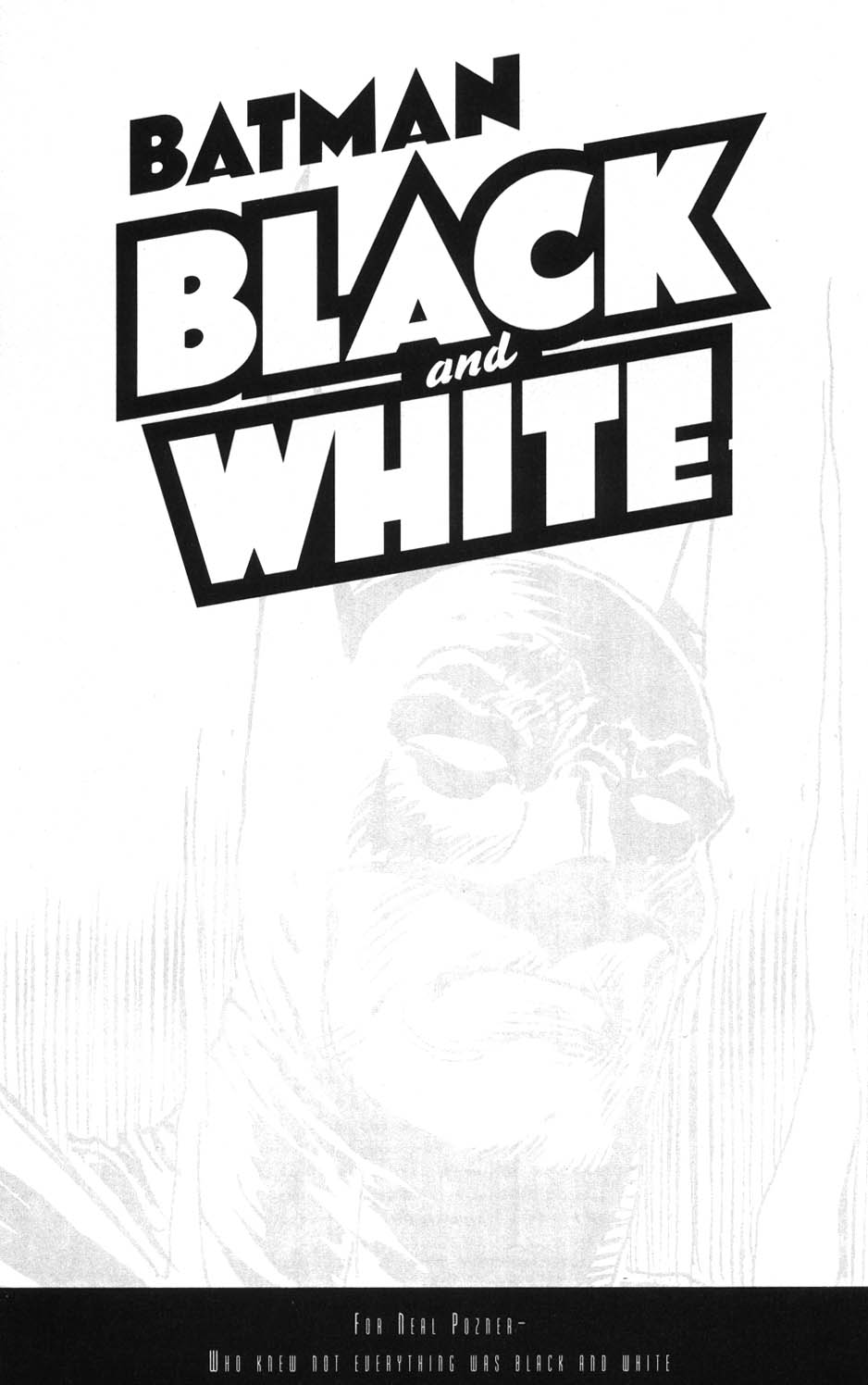 Read online Batman Black and White comic -  Issue #1 - 3