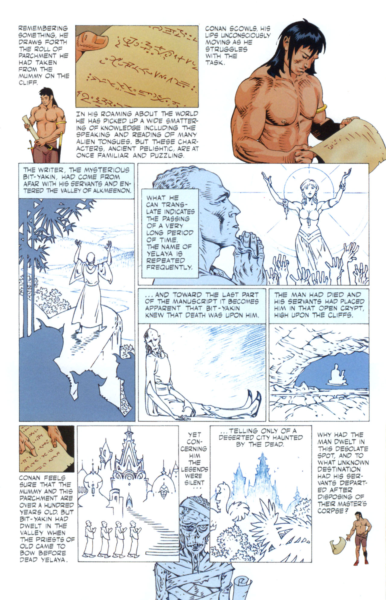 Read online Conan and the Jewels of Gwahlur comic -  Issue #1 - 15