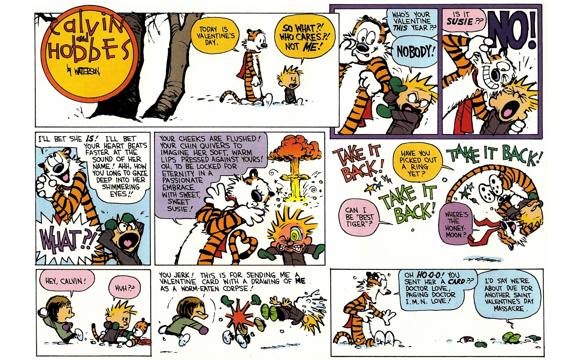 Read online Calvin and Hobbes comic -  Issue #9 - 61