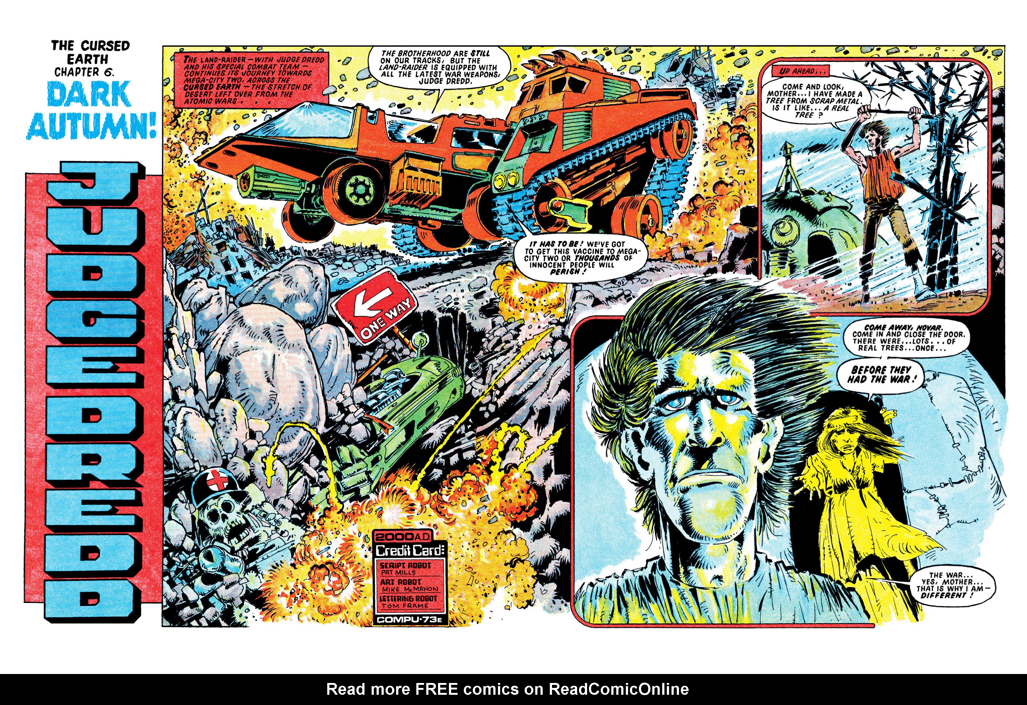 Read online Judge Dredd: The Cursed Earth Uncensored comic -  Issue # TPB - 39