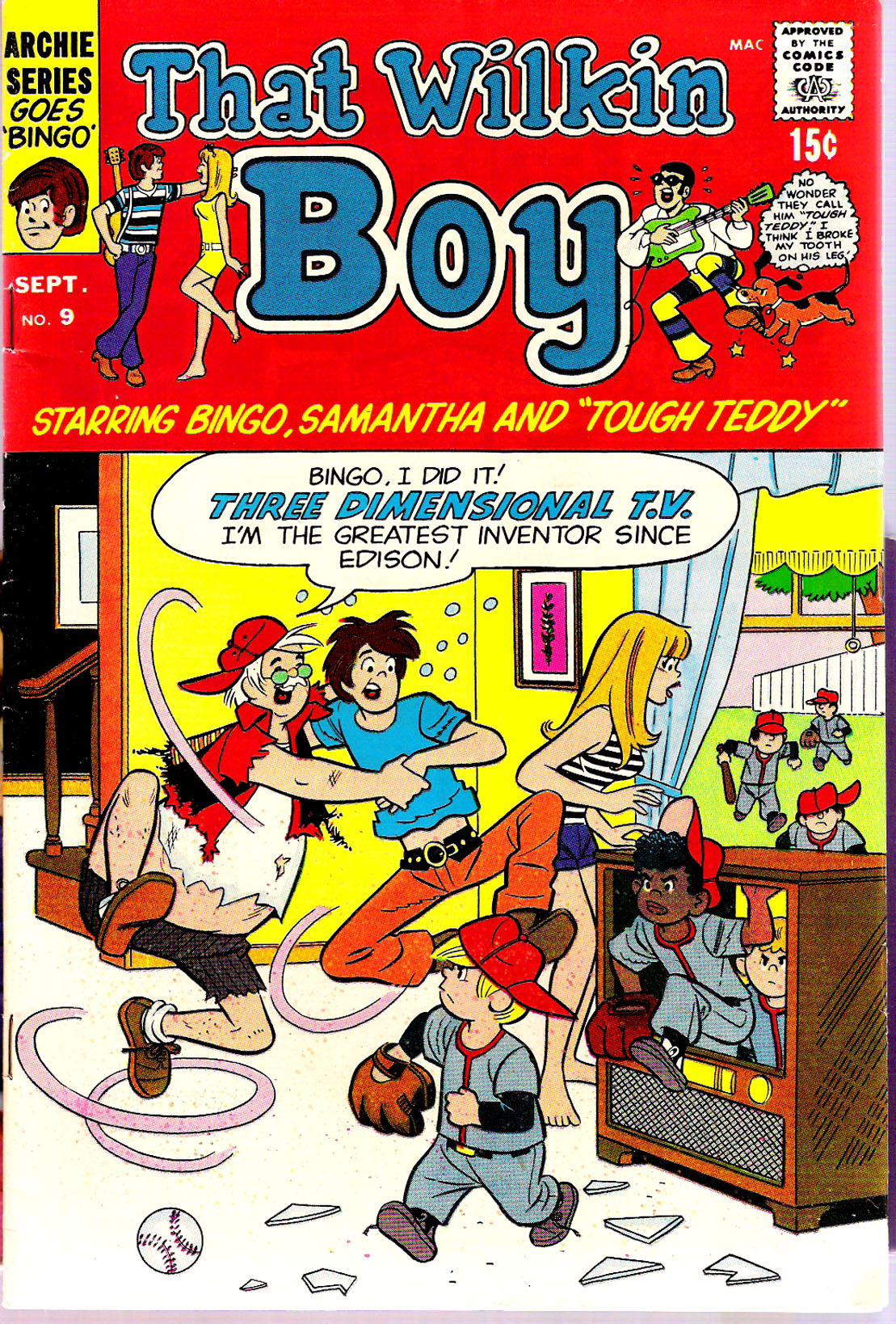 Read online That Wilkin Boy comic -  Issue #9 - 1