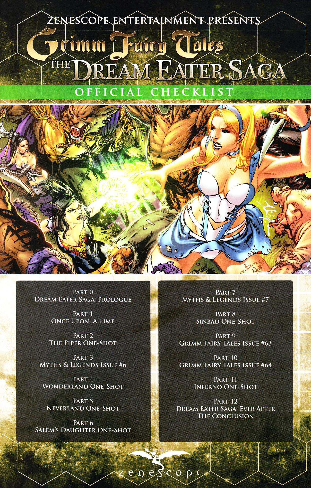 Grimm Fairy Tales: The Dream Eater Saga Issue #10 #11 - English 25