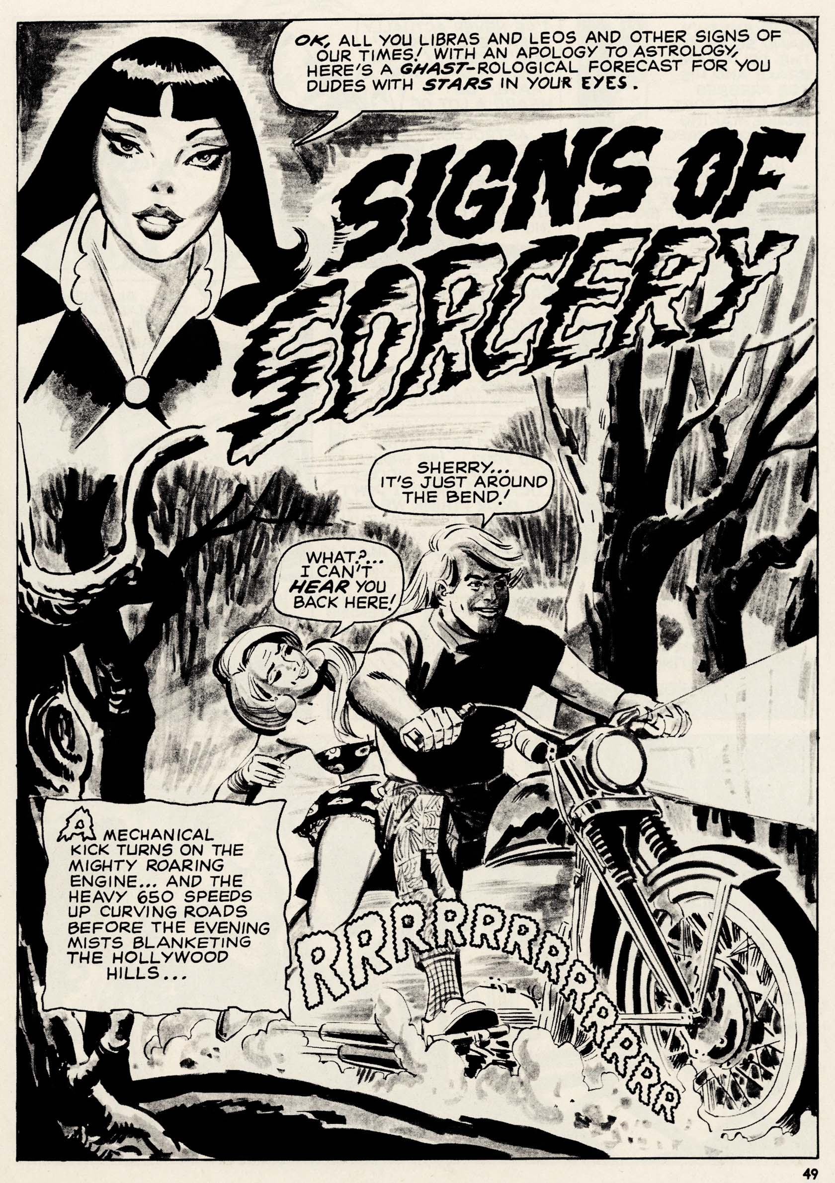 Read online Vampirella (1969) comic -  Issue #8 - 49