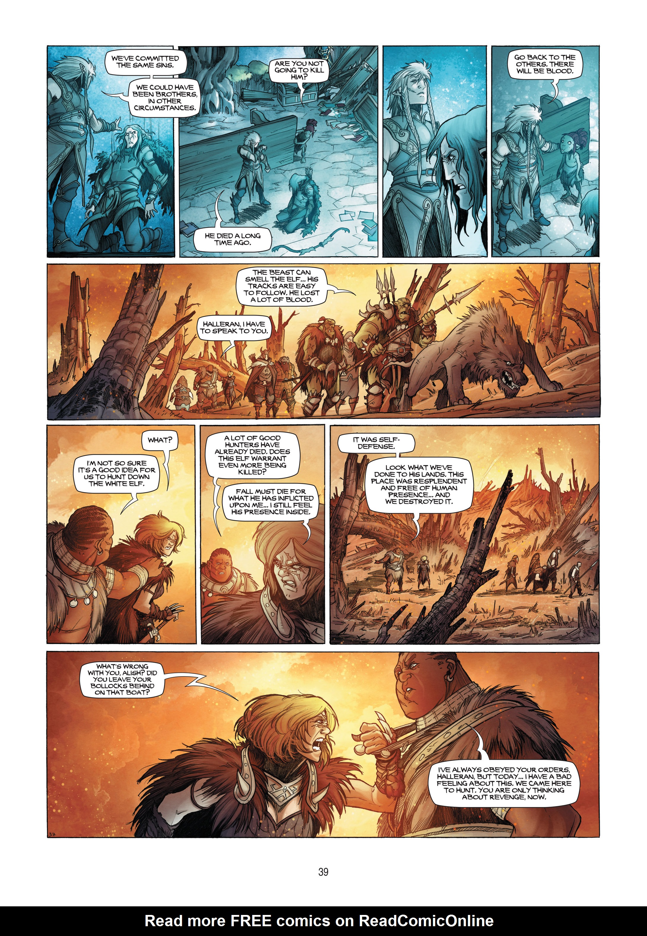 Read online Elves comic -  Issue #8 - 39
