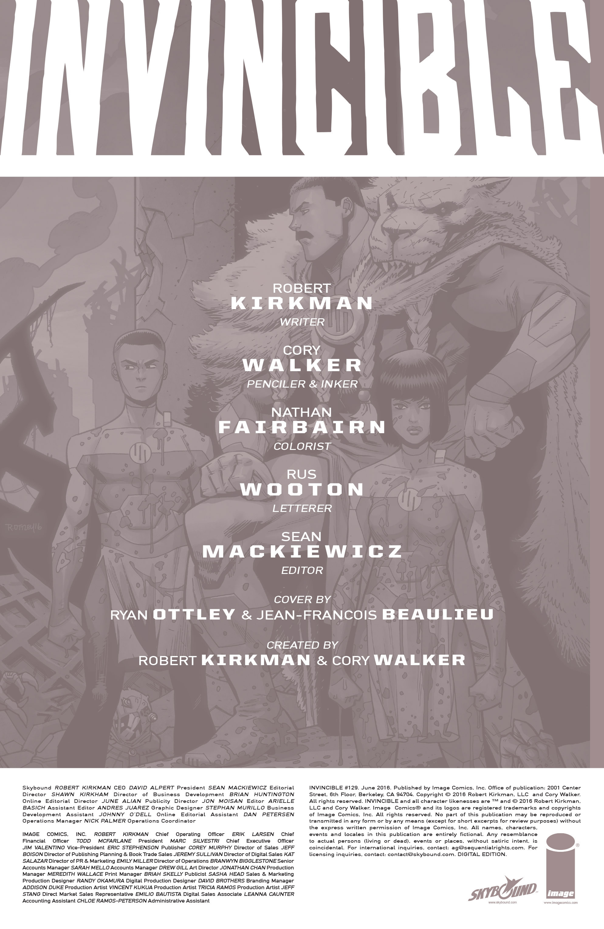 Read online Invincible comic -  Issue #129 - 2