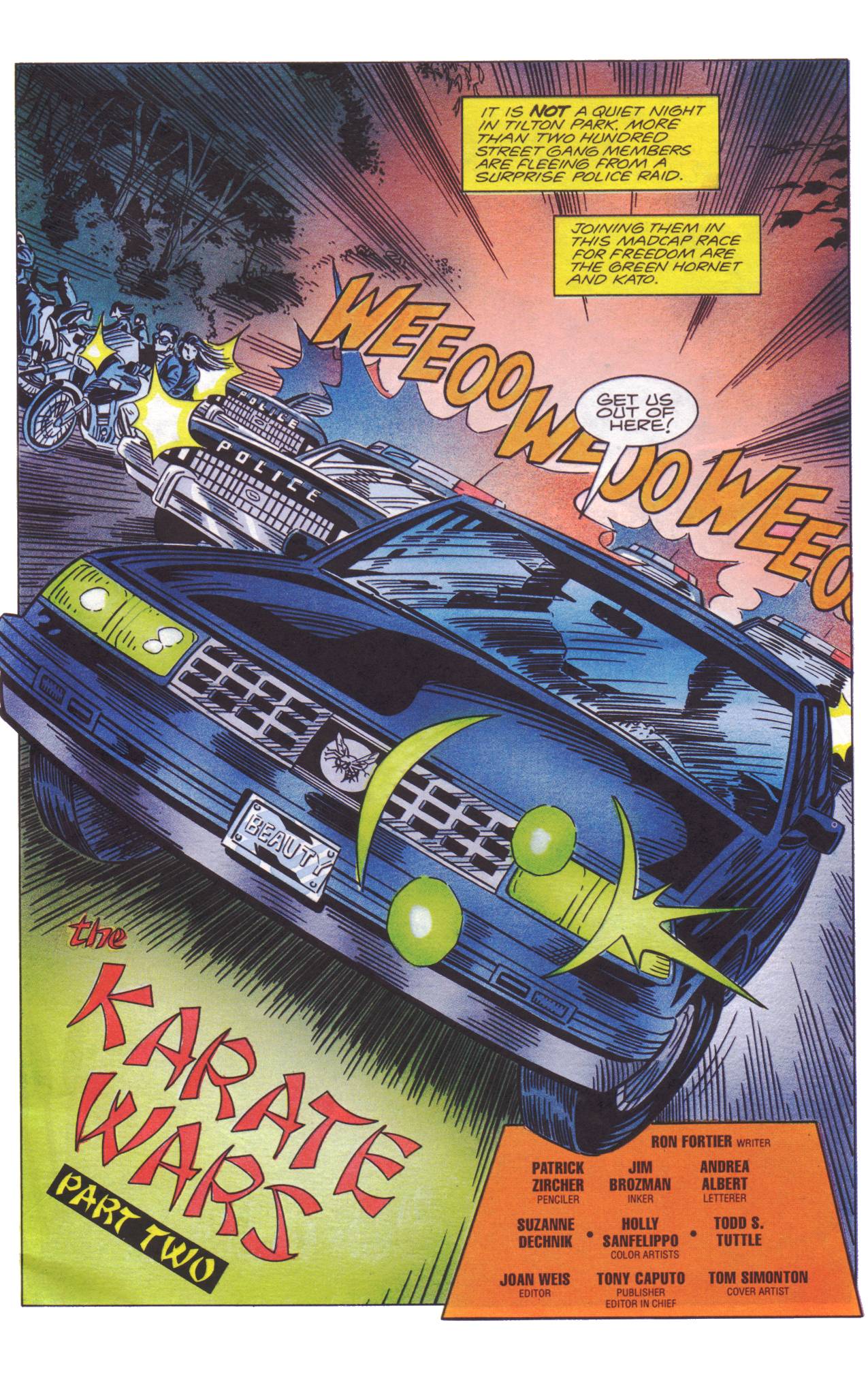 Read online The Green Hornet (1991) comic -  Issue #24 - 2