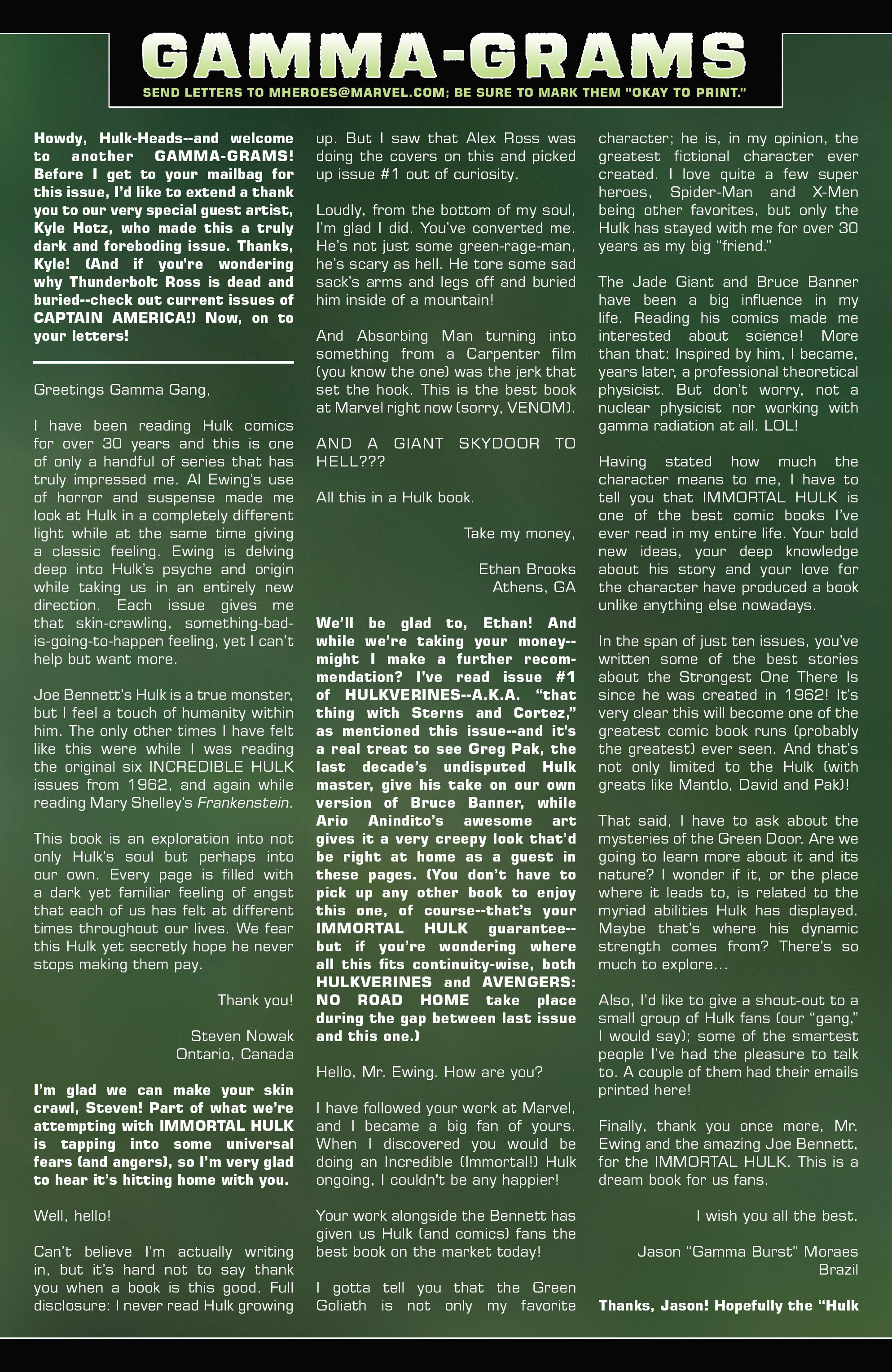Read online Immortal Hulk comic -  Issue #14 - 24