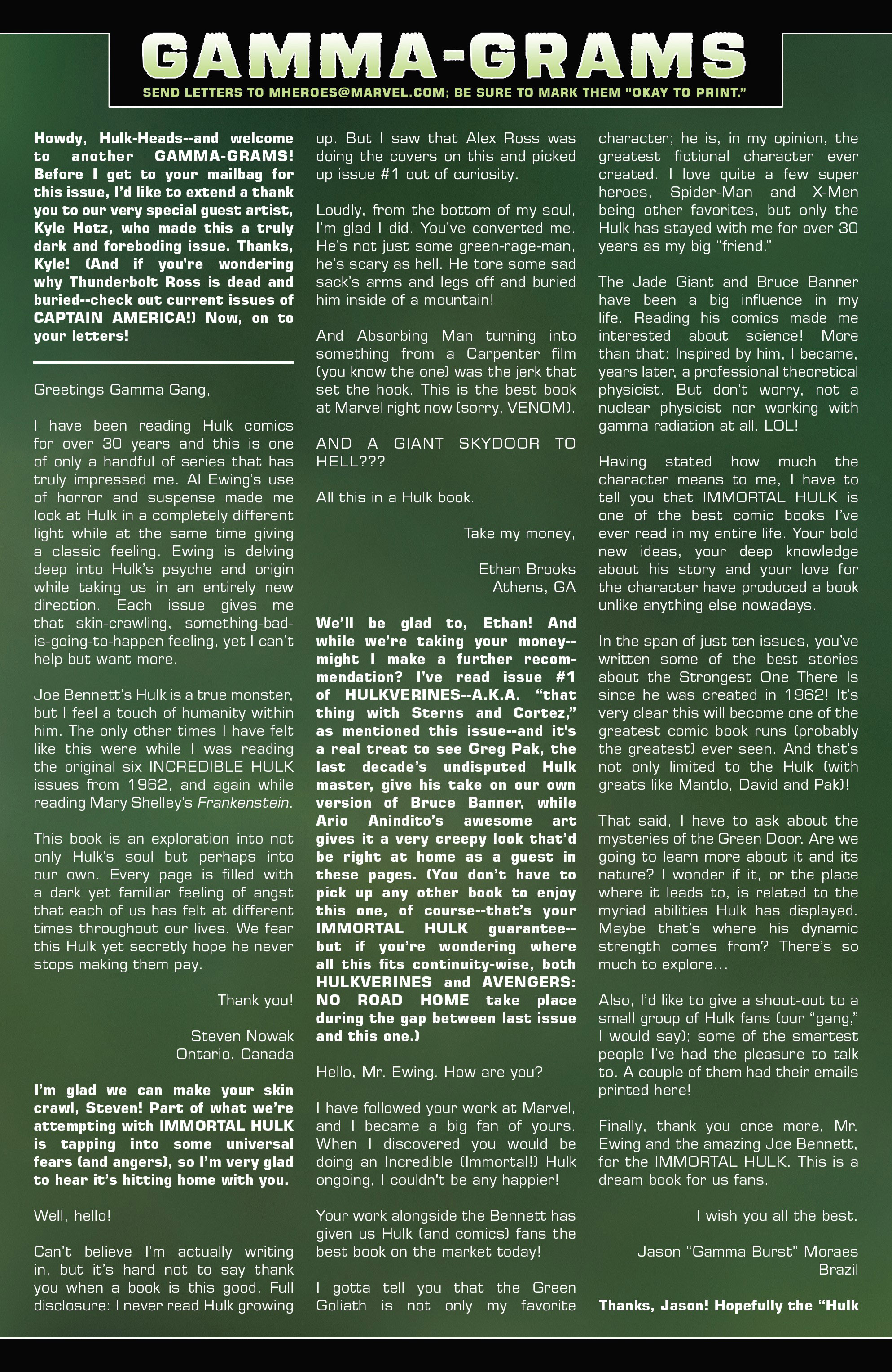 Read online Immortal Hulk comic -  Issue #14 - 24