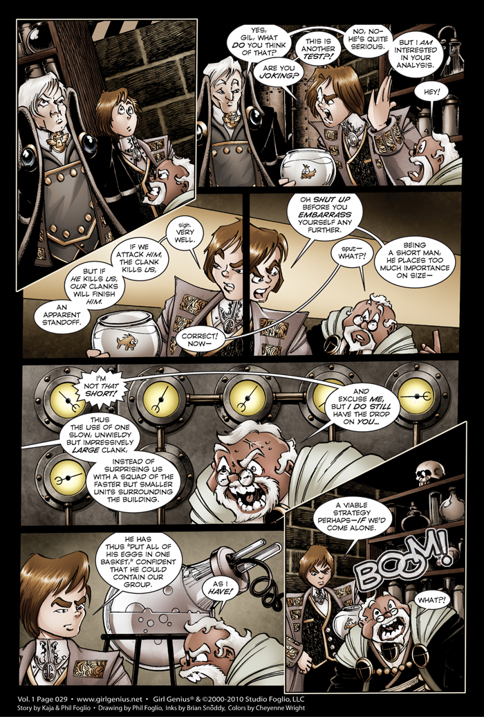 Read online Girl Genius (2002) comic -  Issue #1 - 29