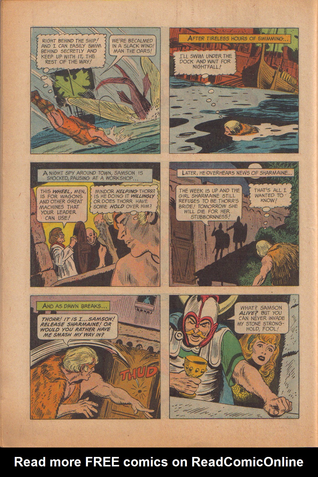 Read online Mighty Samson (1964) comic -  Issue #4 - 18
